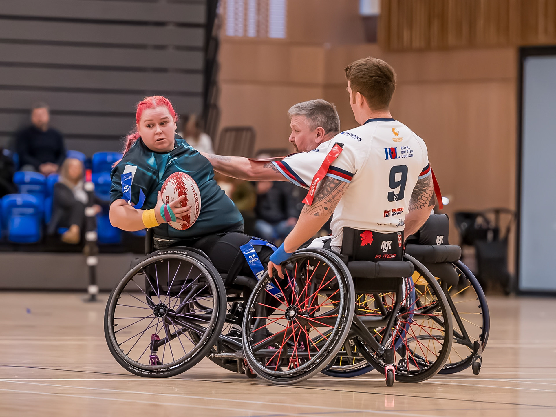 Wales Wheelchair RL v UK Armed Forces Wheelchair RL