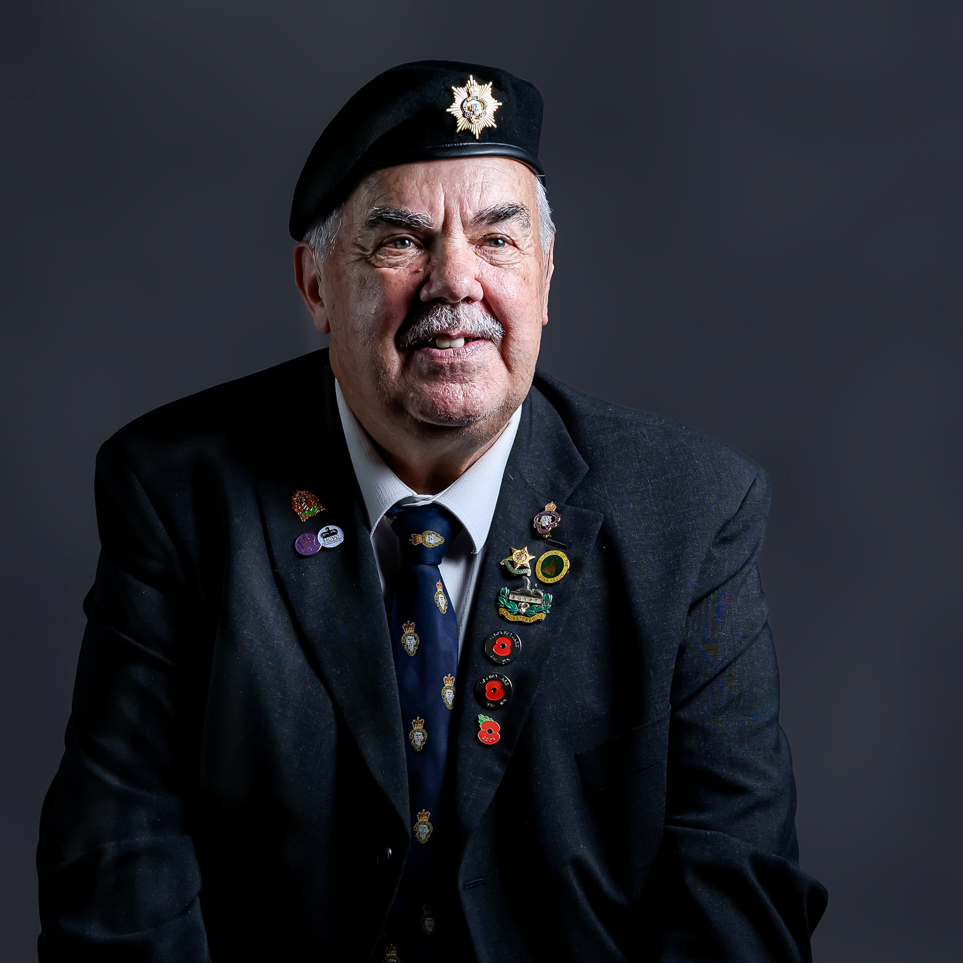 Potrait Royal British Legion Member