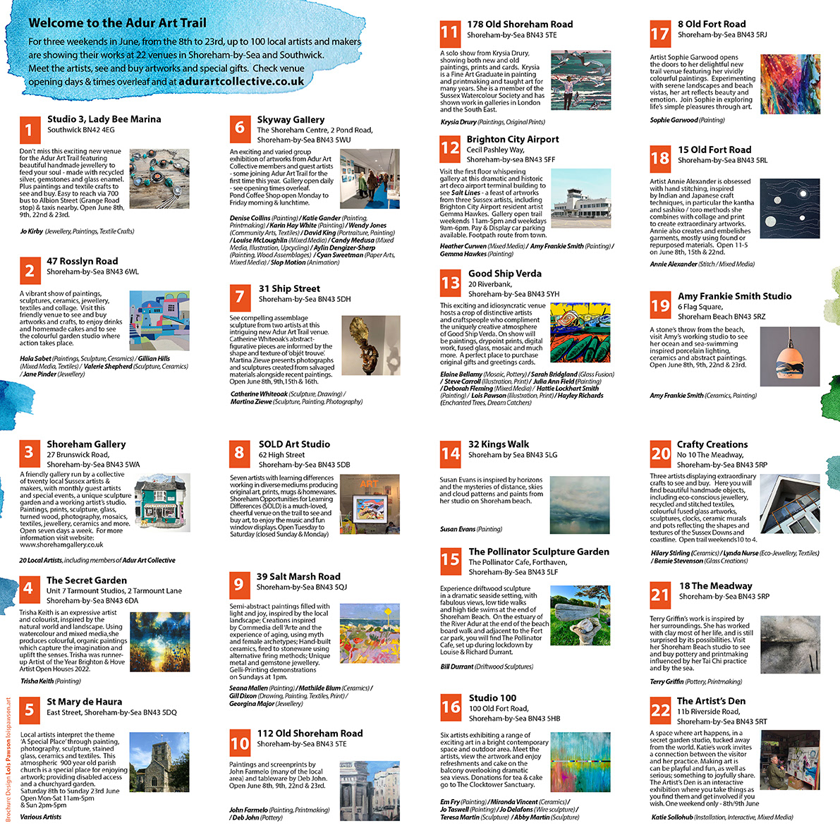 Event Brochures & Listings