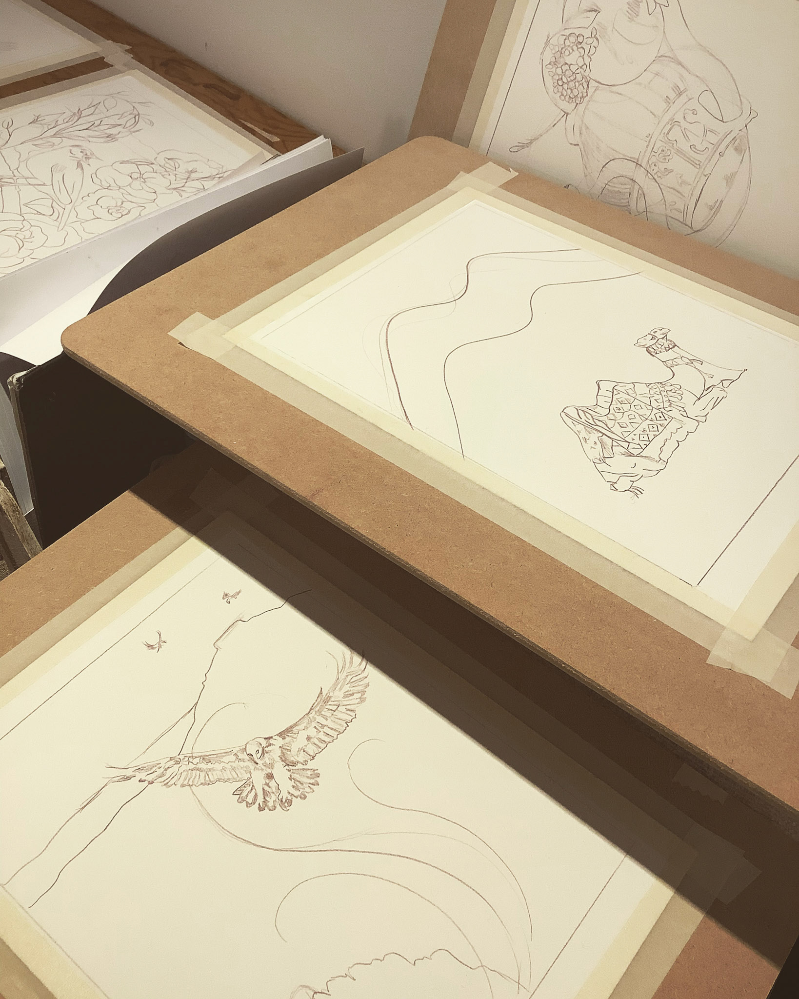 Hand-drawn Artwork