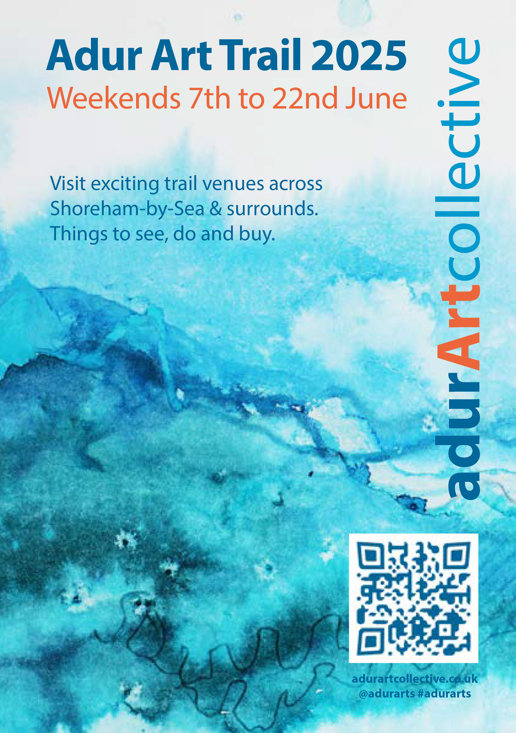 Adur Art Trail Brochure 2025 - 30 venues & 100+ artists