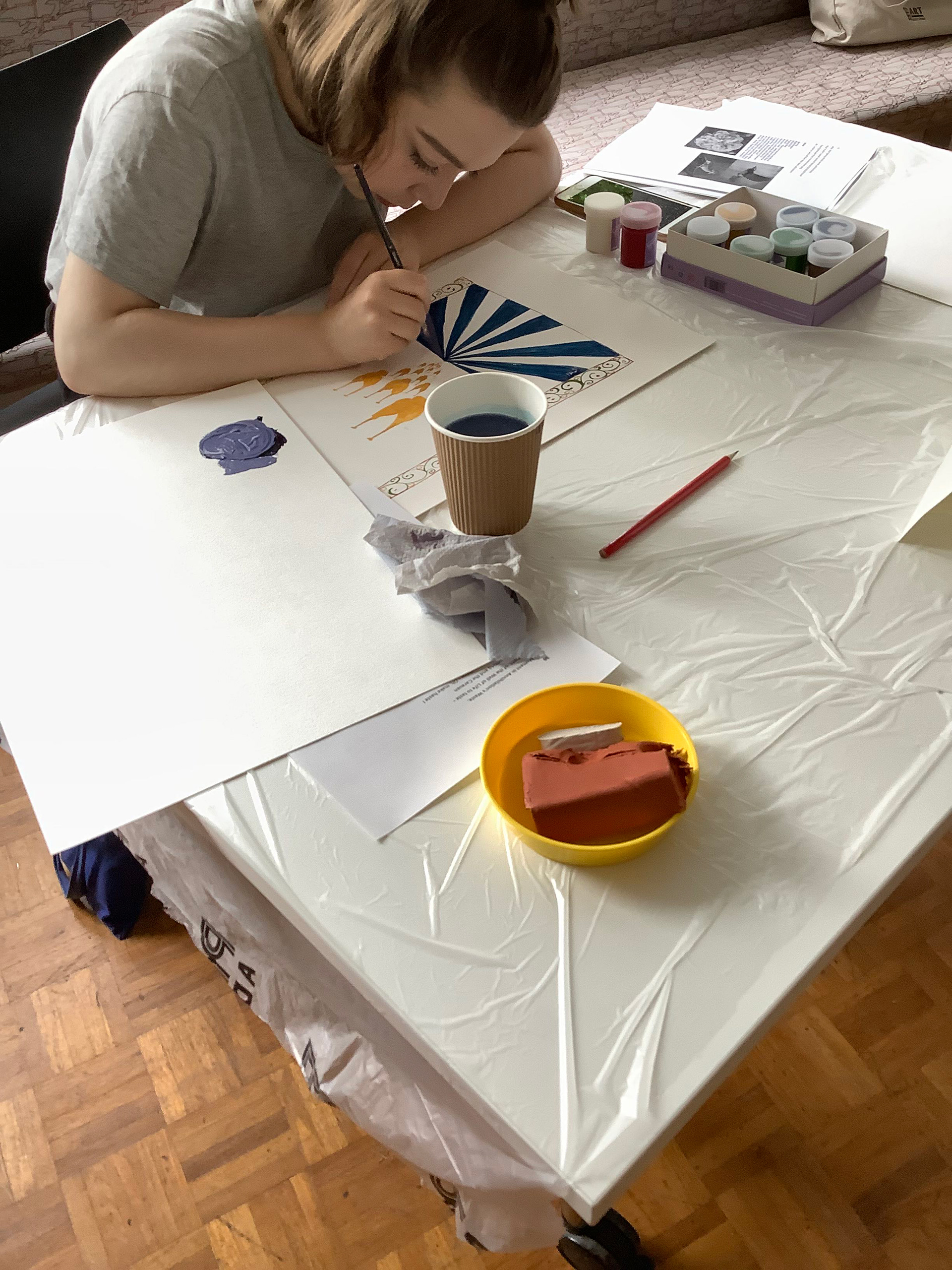 Illustration Workshop - Rubaiyat Poems