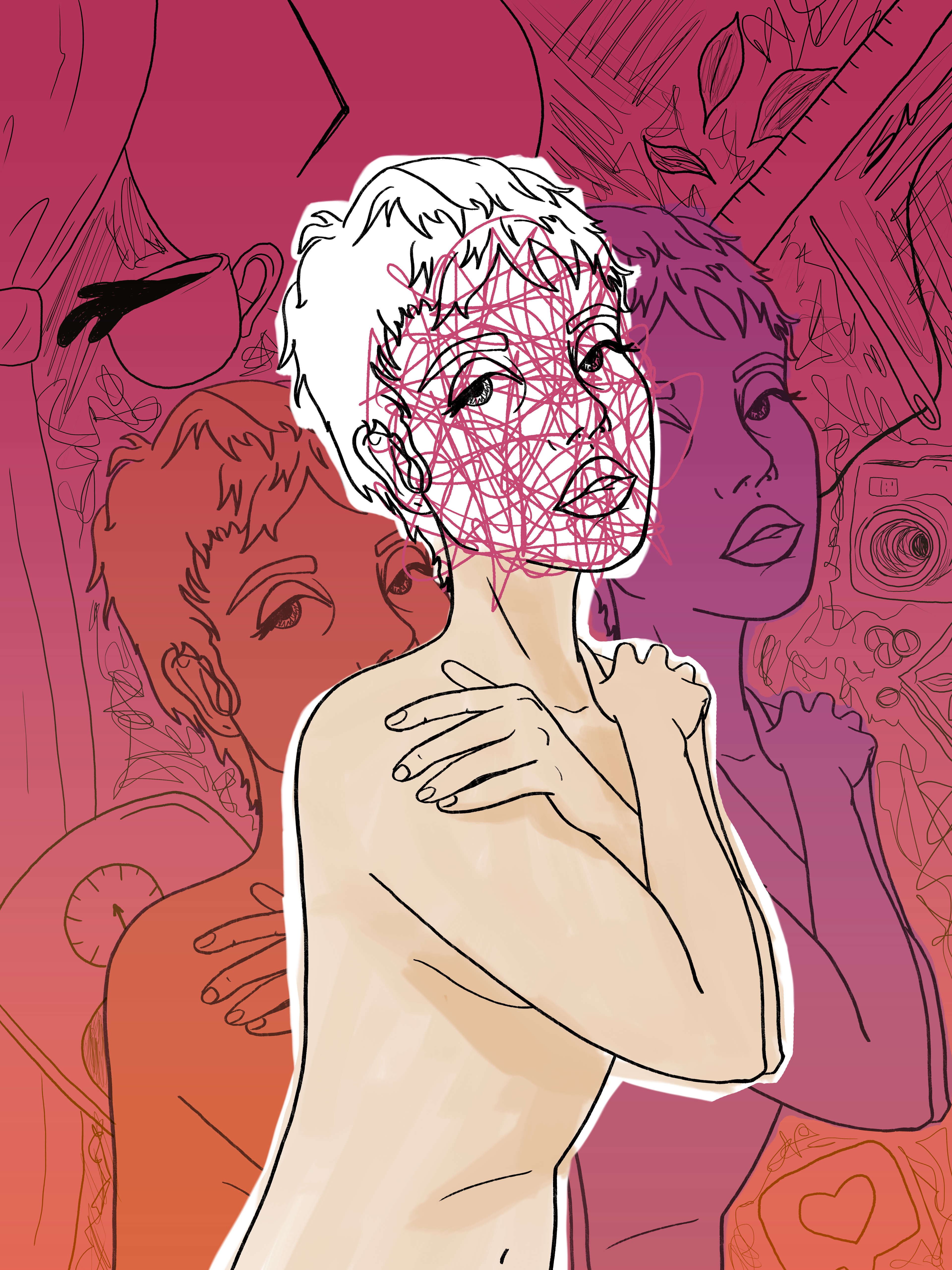 Self portrait - digital painting