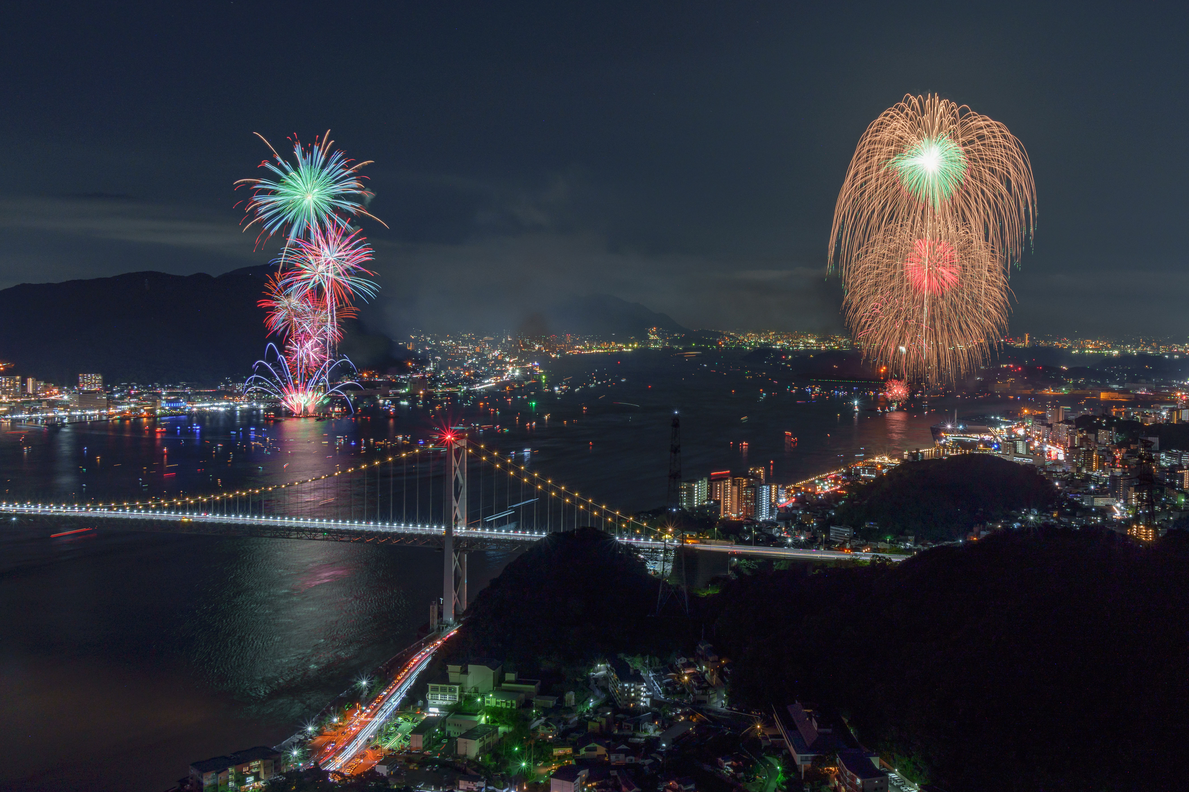 関門海峡花火大会