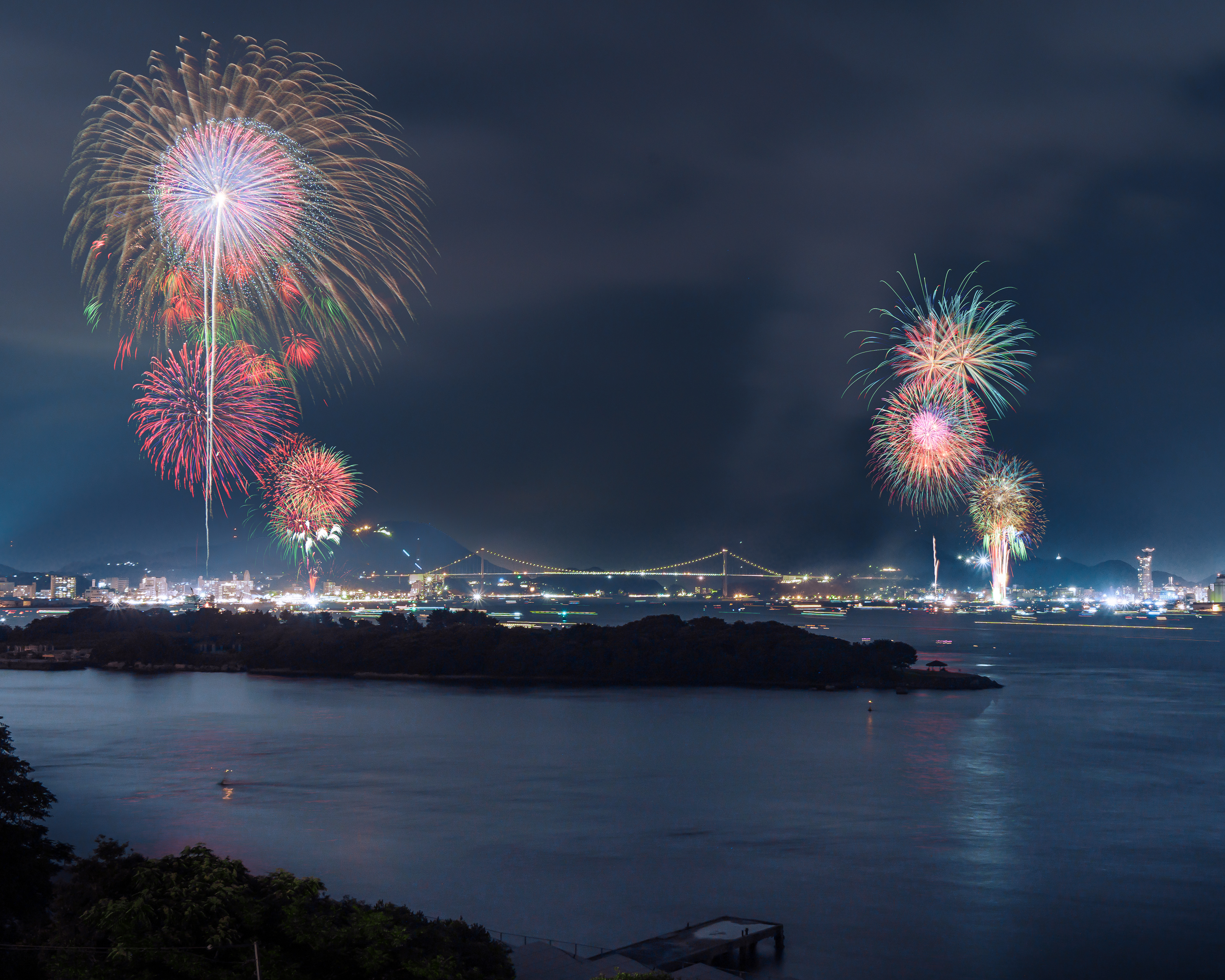 関門海峡花火大会