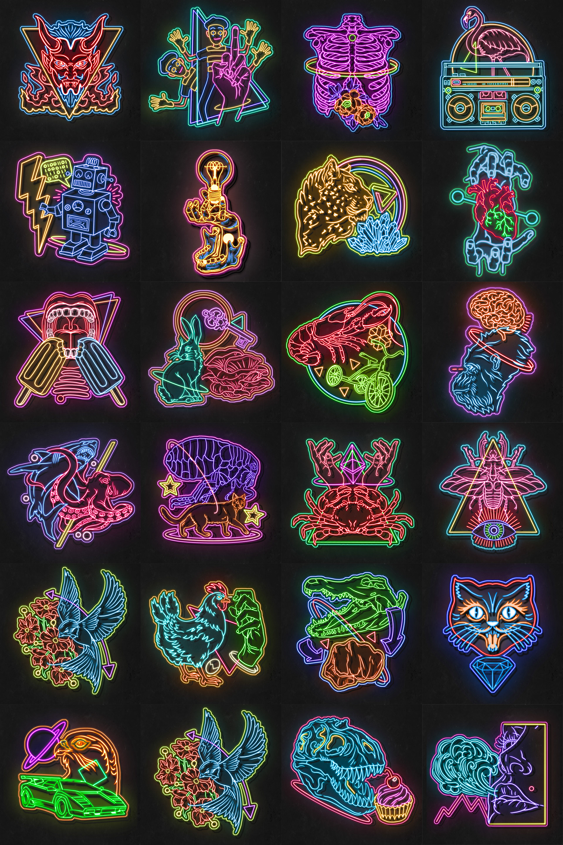 Neon NFT series