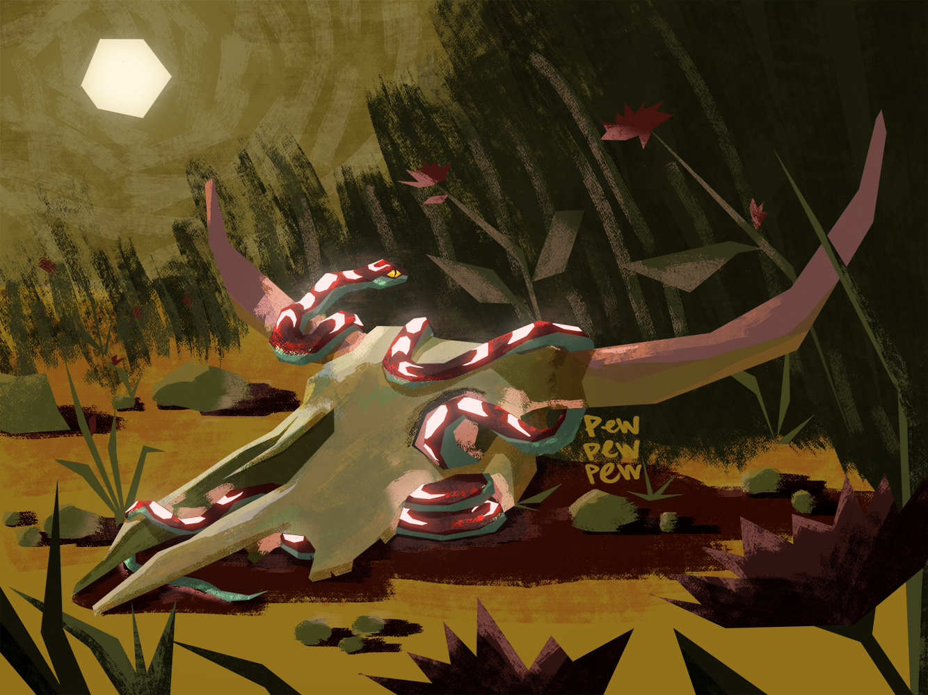 Blood Moon + Mean as a Snake (Yeehaugust 2022)