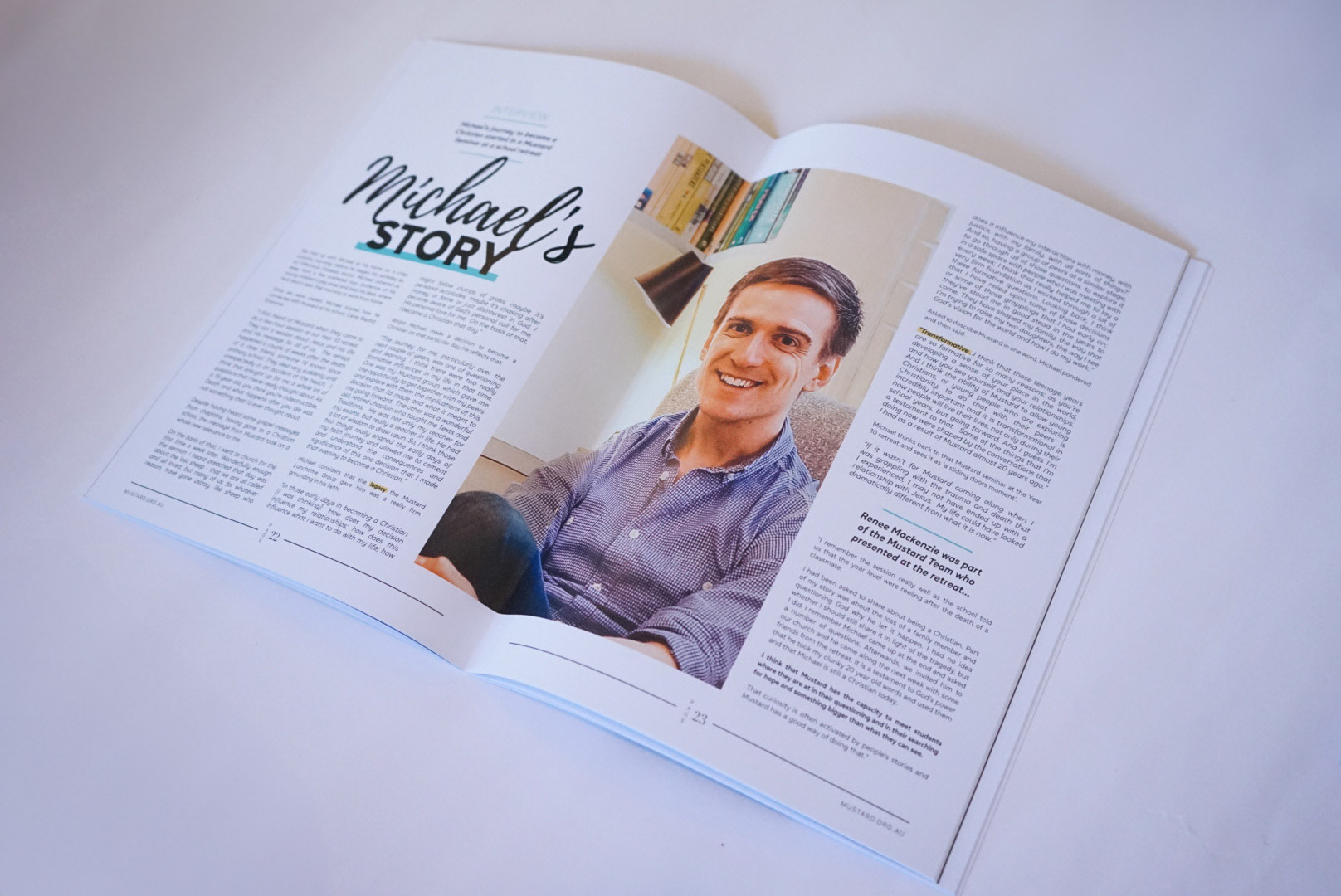 graphic design (both print & digital) for the organisation