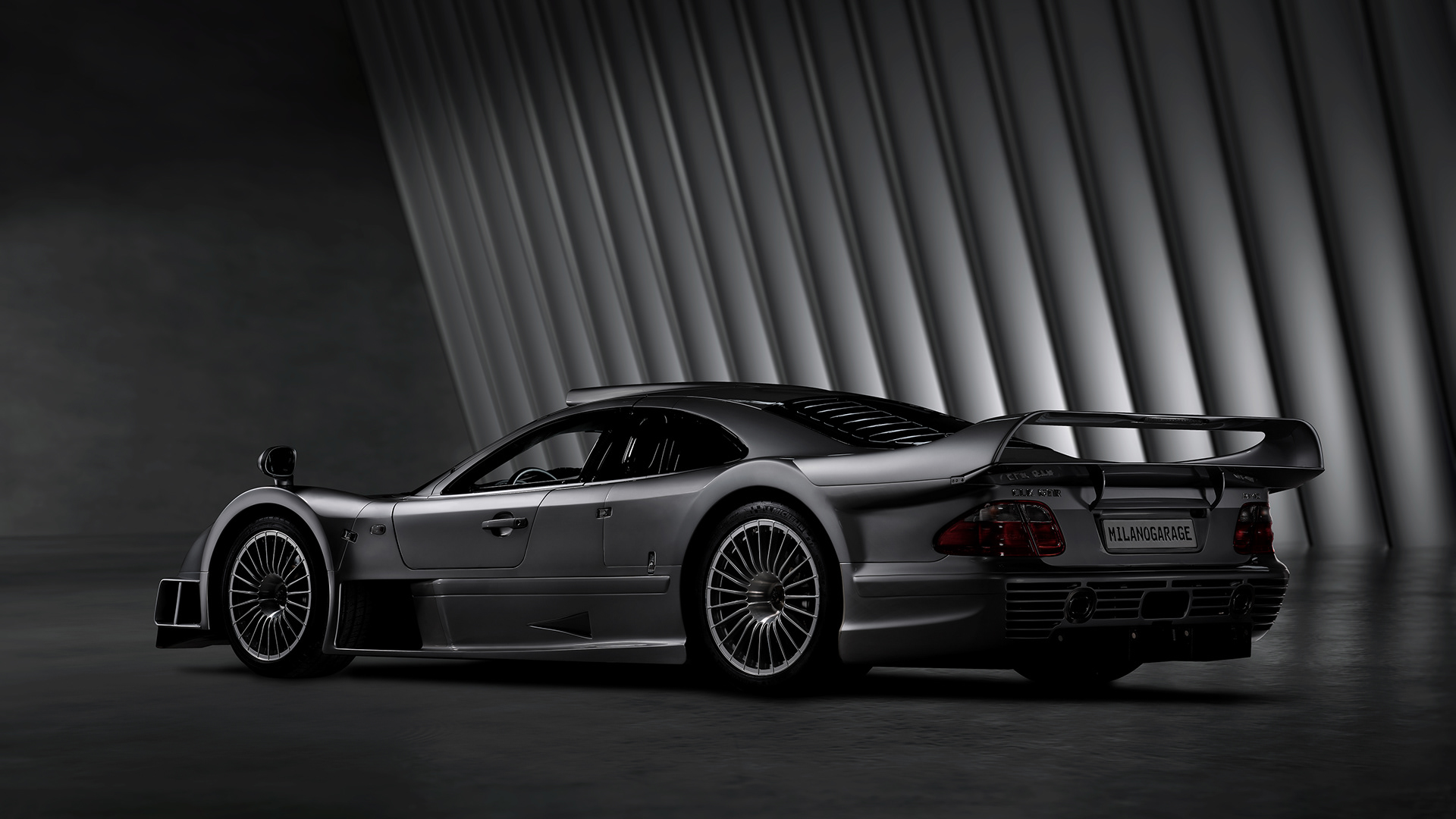 Mercedes CLK GTR #02/25 - Post, composite and Retouch - Shots By Marco Campelli