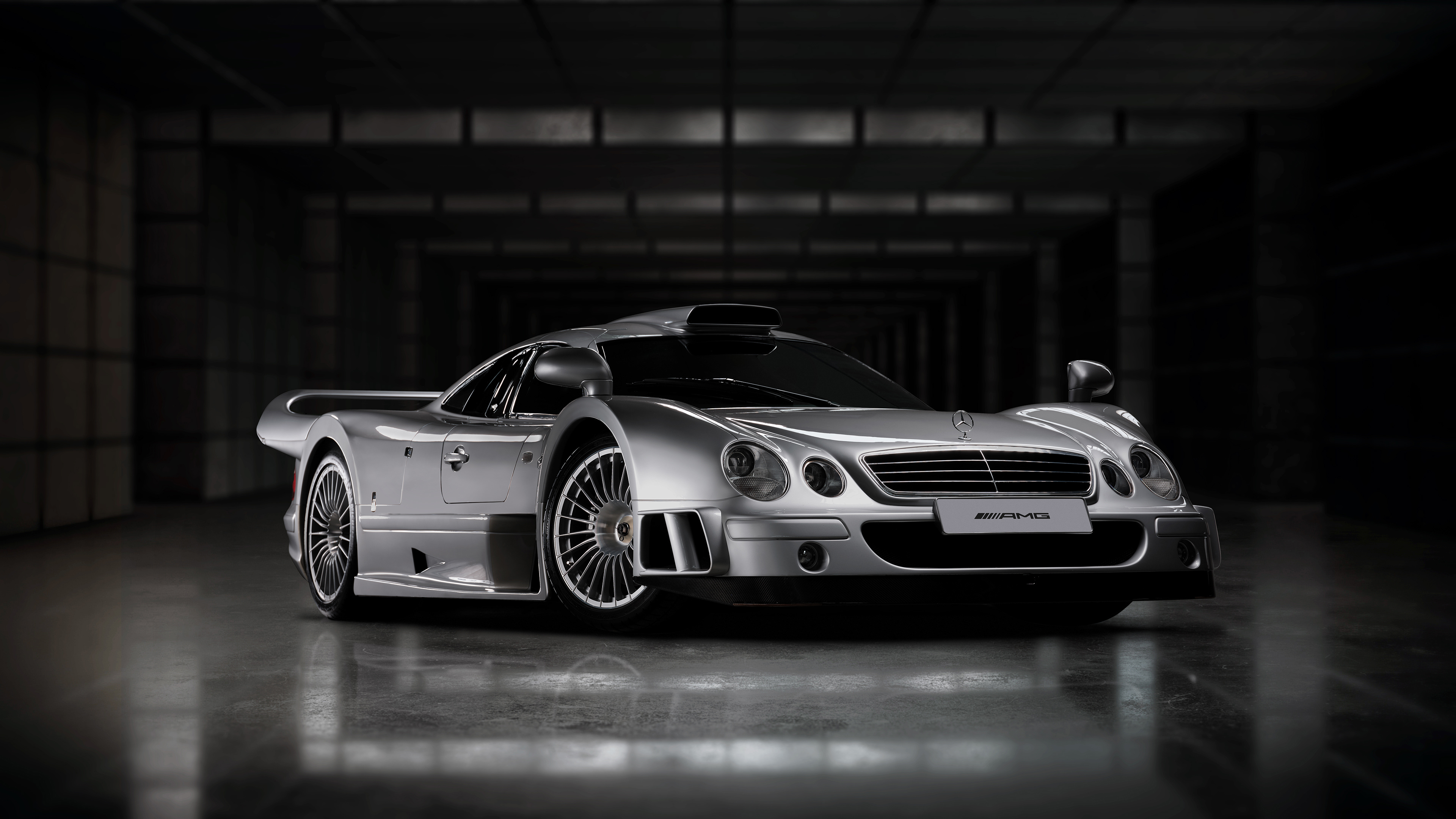 Mercedes CLK GTR #02/25 - Post, composite and Retouch - Shots By Marco Campelli