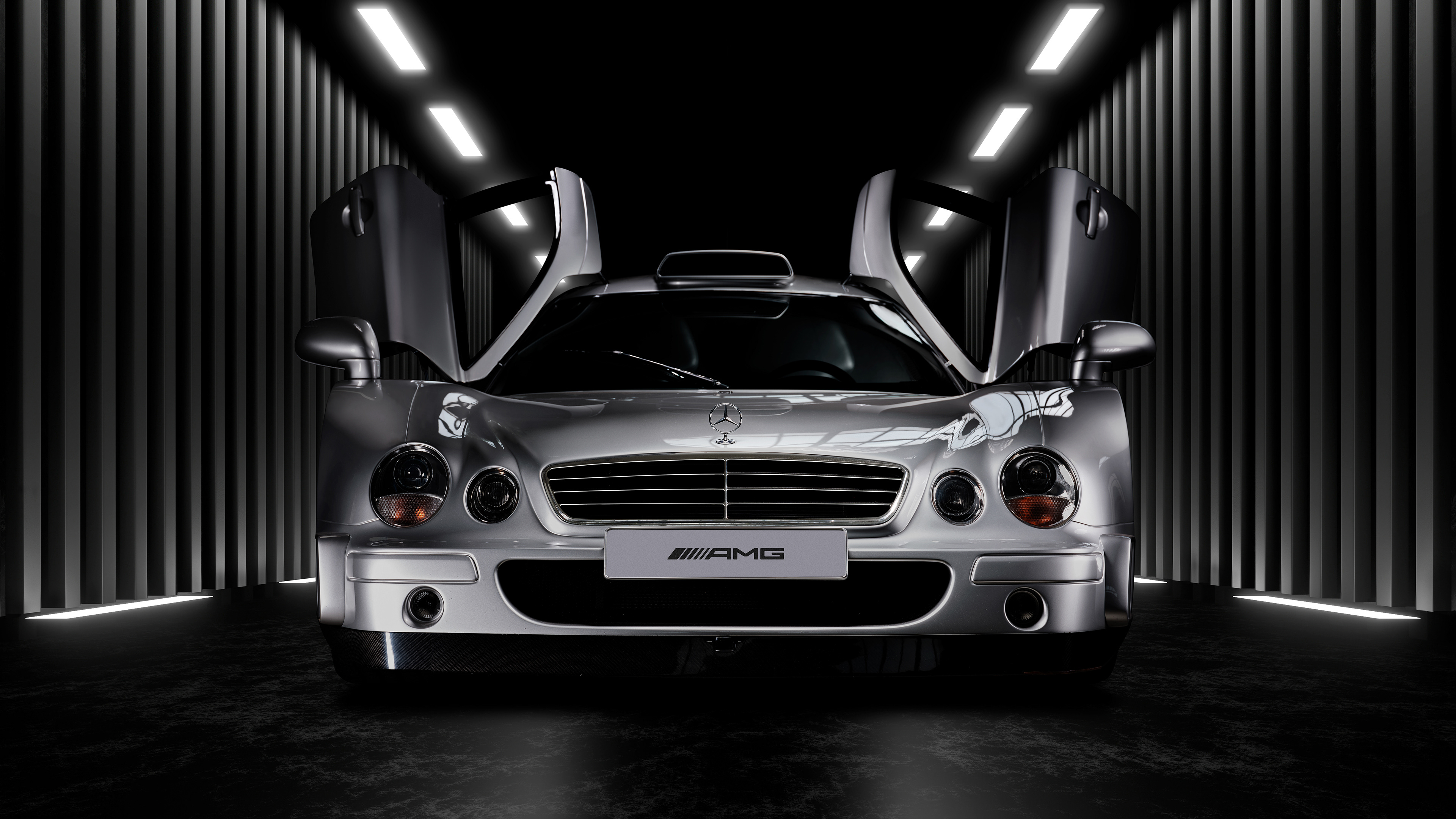 Mercedes CLK GTR #02/25 - Post, composite and Retouch - Shots By Marco Campelli