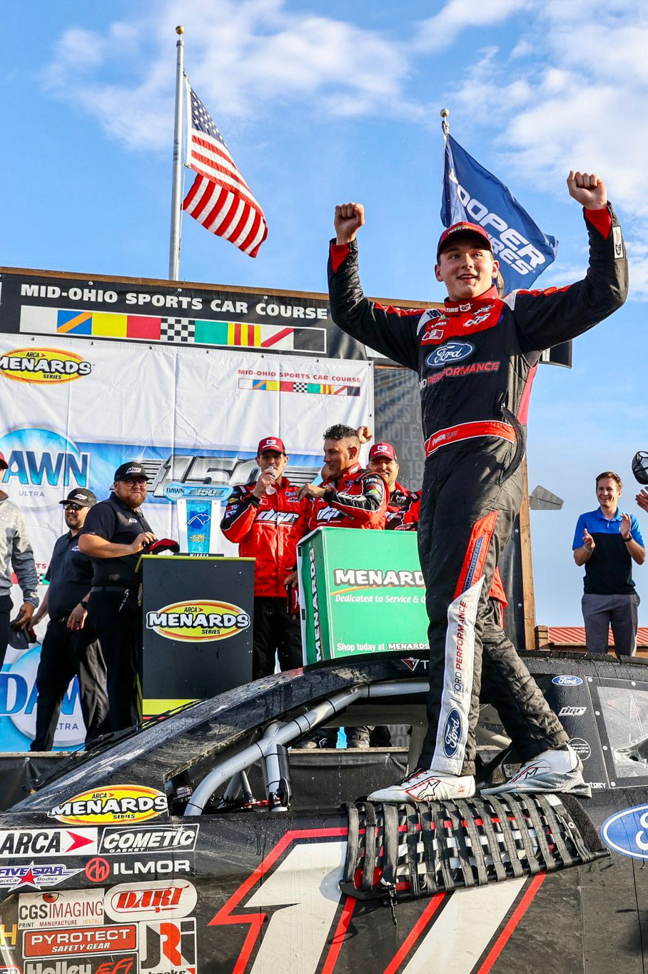 ARCA Menards Series Dawn 150 Trophy Design