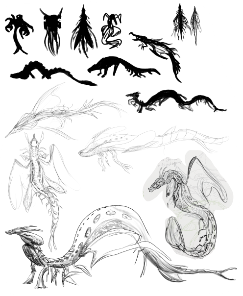 Sketches for Glimmergig