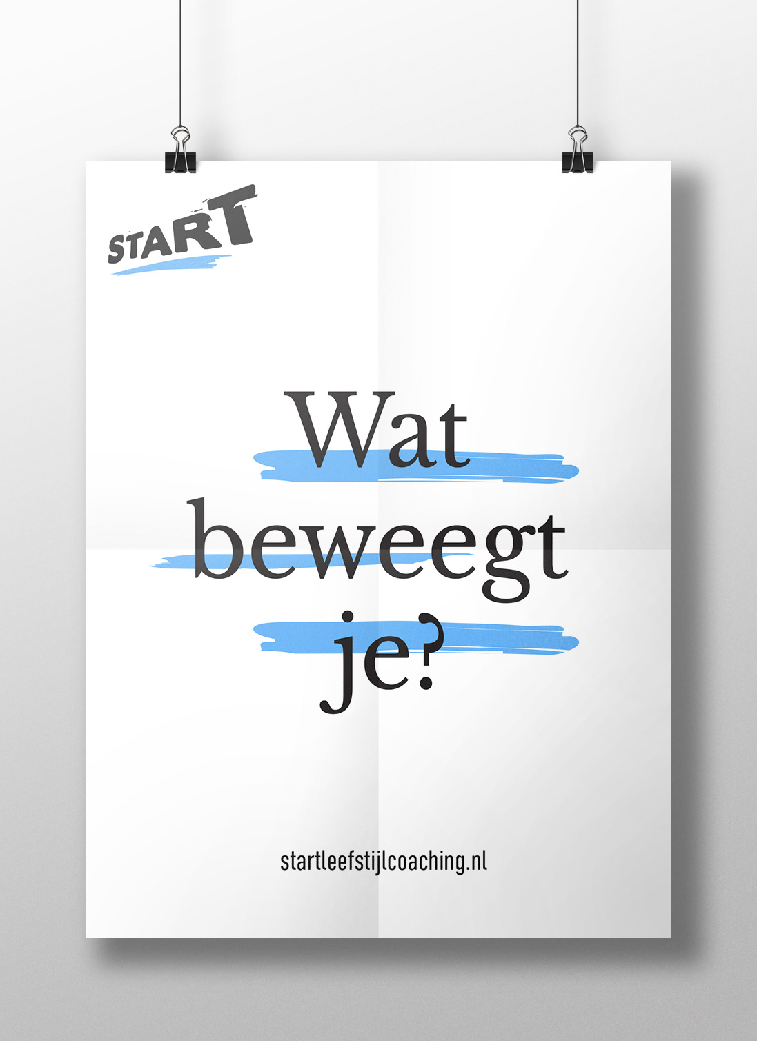 Concept poster Wat beweegt je?