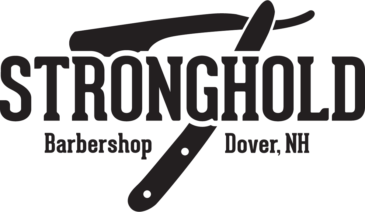 Stronghold Barbershop logo design created by Artist and Graphic Designer Brett Davis, based in Toronto, Ontario.