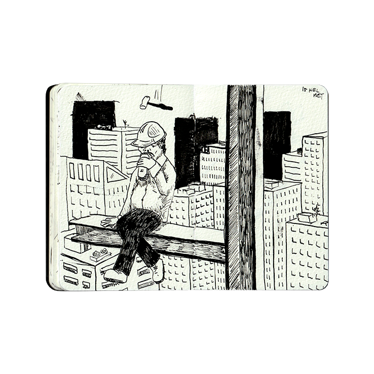 Inktober // 2021, ink on paper