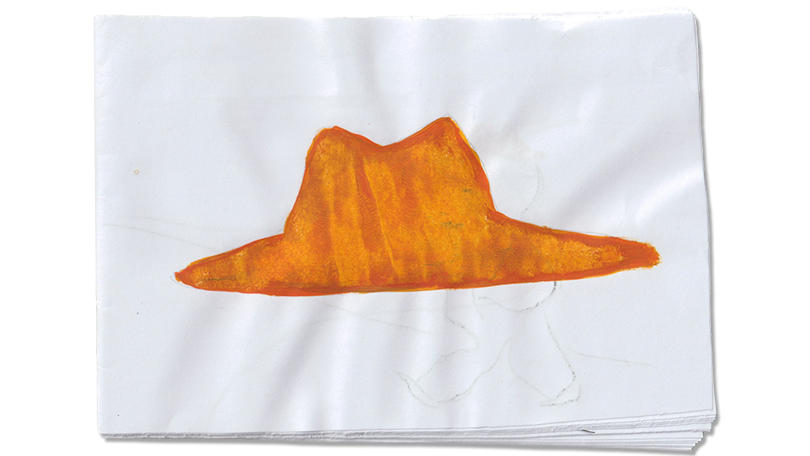 Orange hat // a short story
