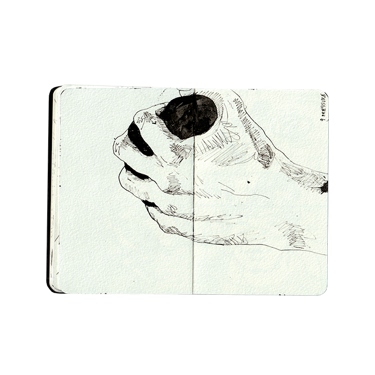 Inktober // 2021, ink on paper