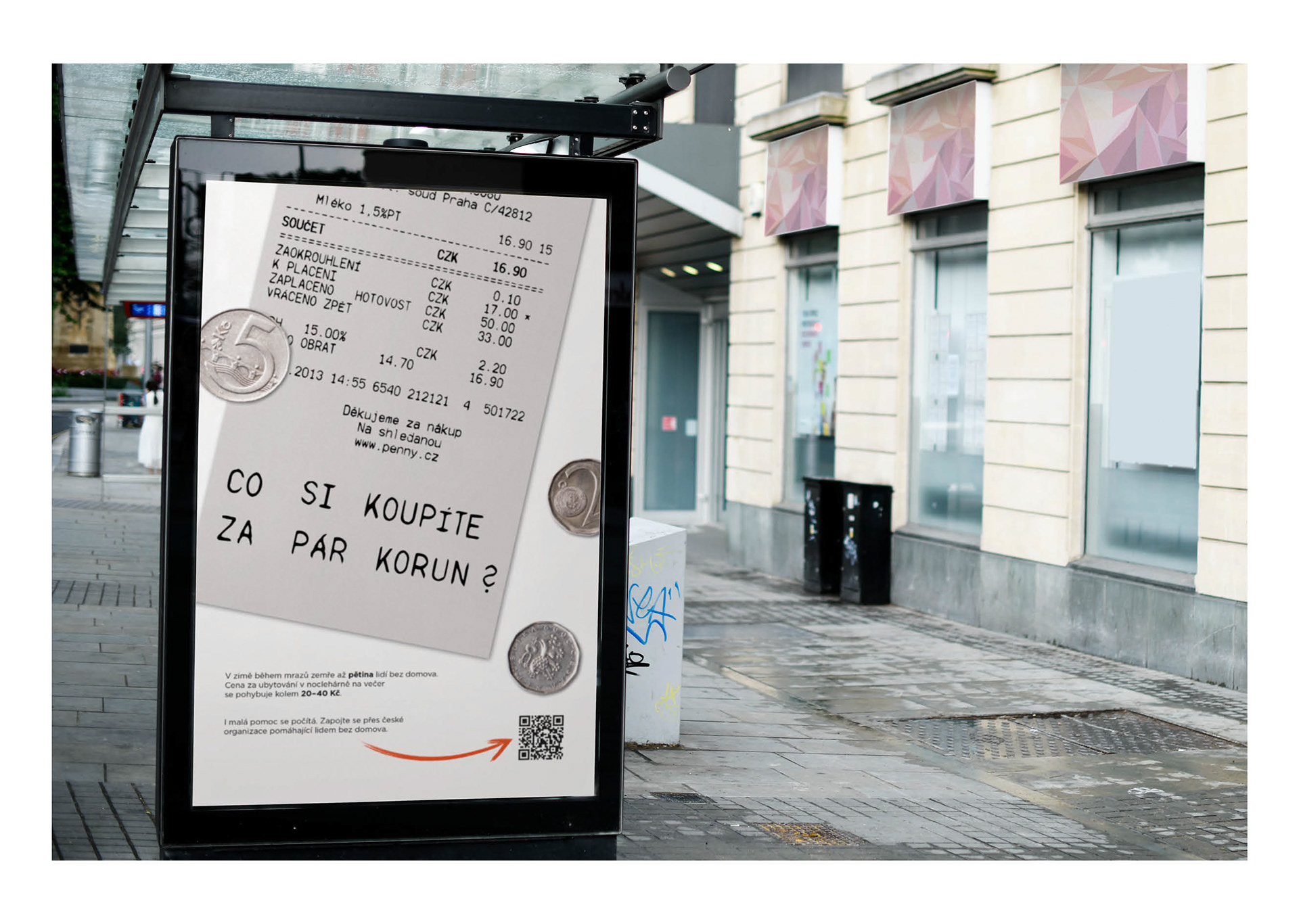 poster series // 2020, raising awareness of the needs of homeless people, possible placement of the campaign in a city environment