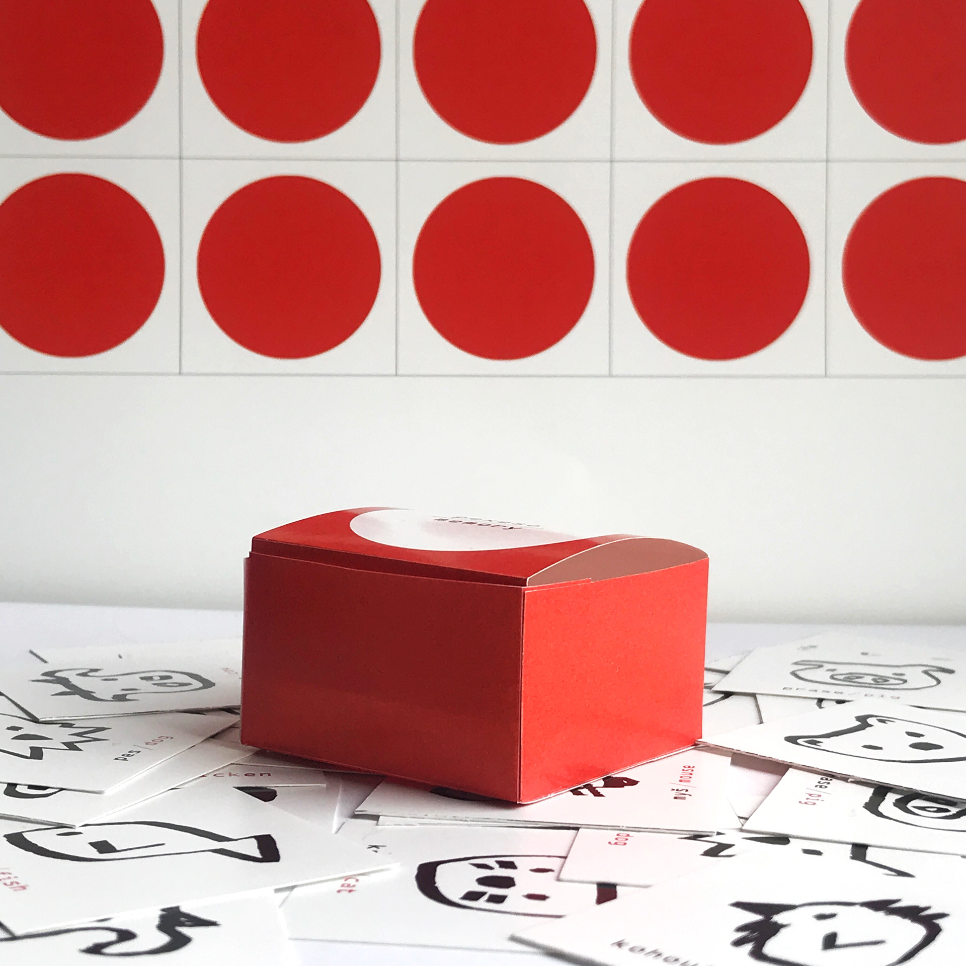 pexeso/memory 2021 - memory game, Czech and English translations + box design