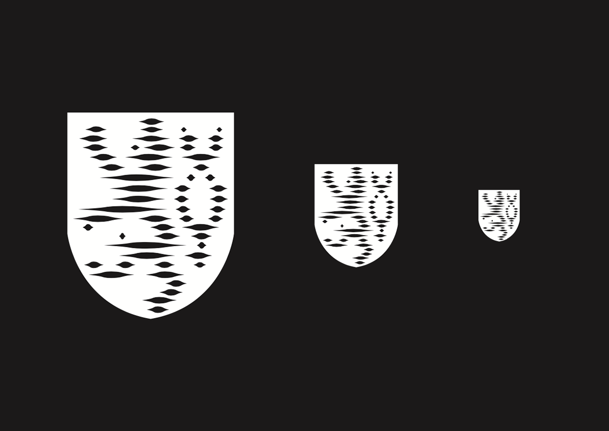 Czech state symbol redesign (white)
