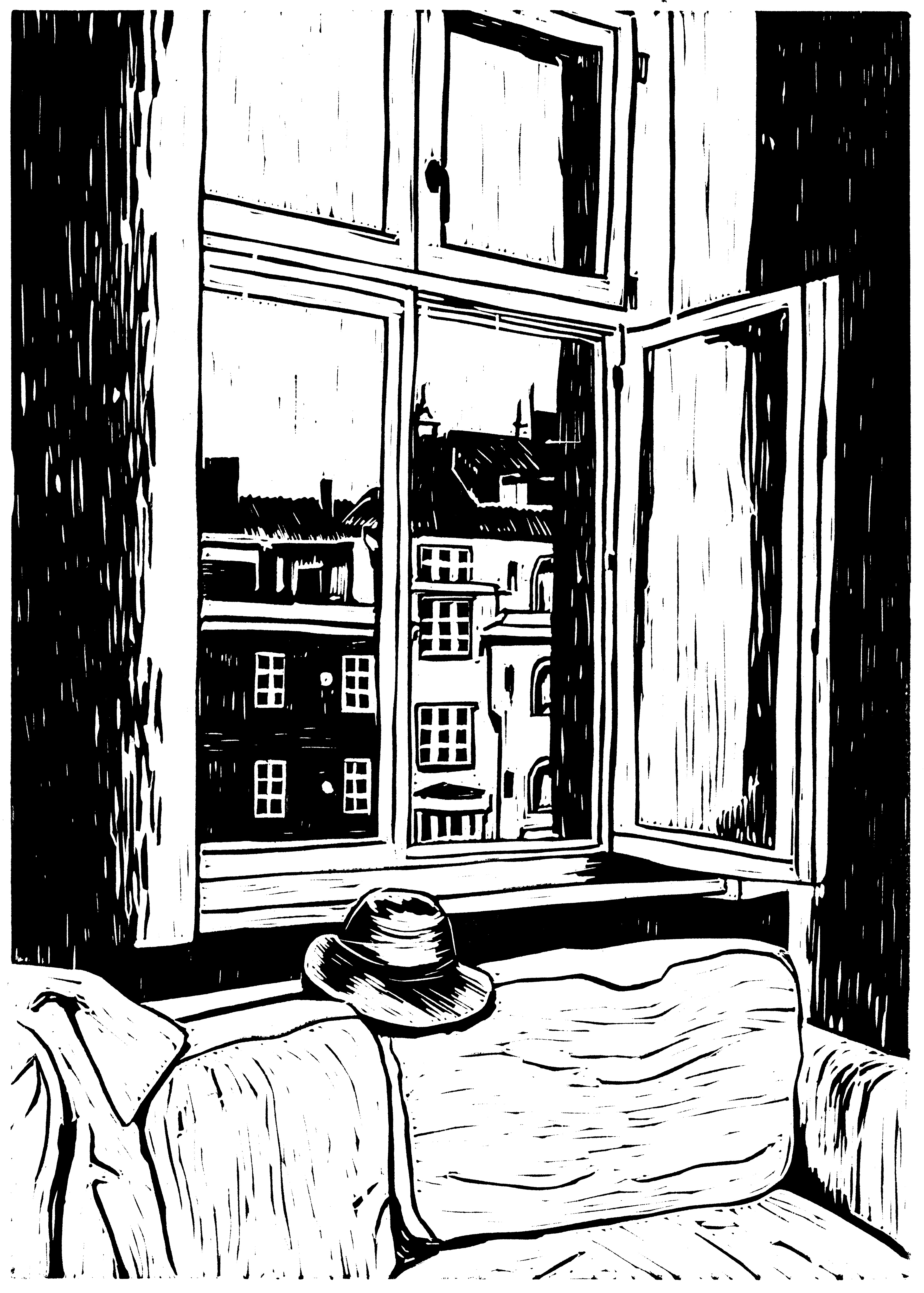All my favorite places // linocut cycle, A3 – 2021