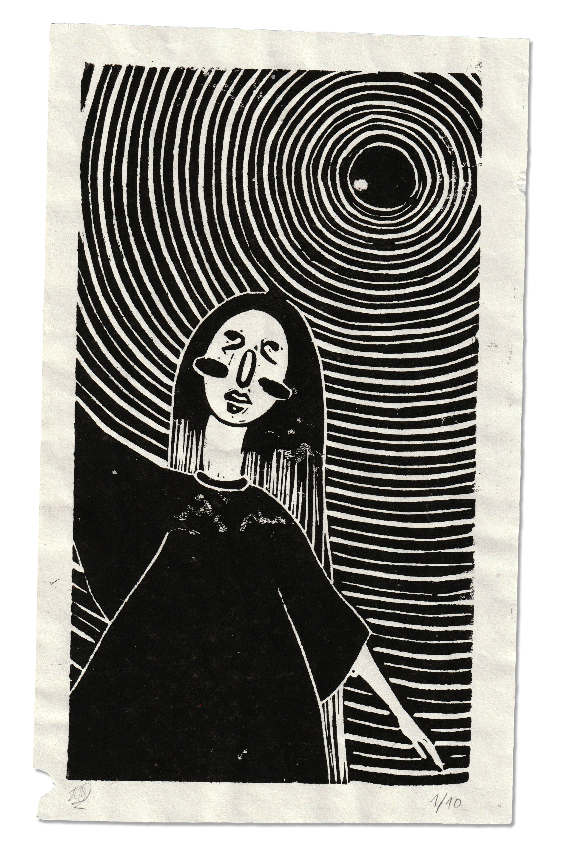 no name - 2405 linocut print 120x200