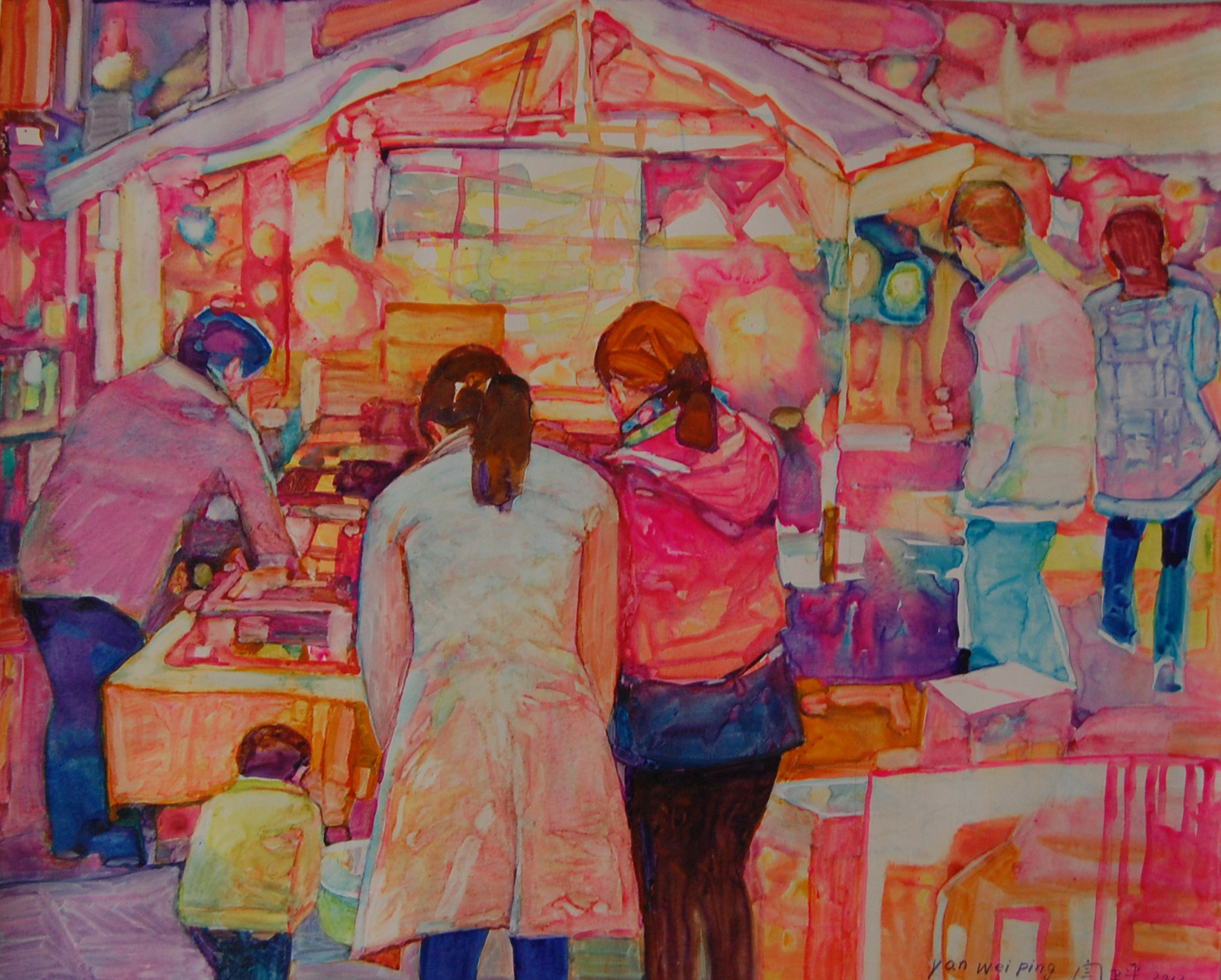VILLAGE MARKET_100x80