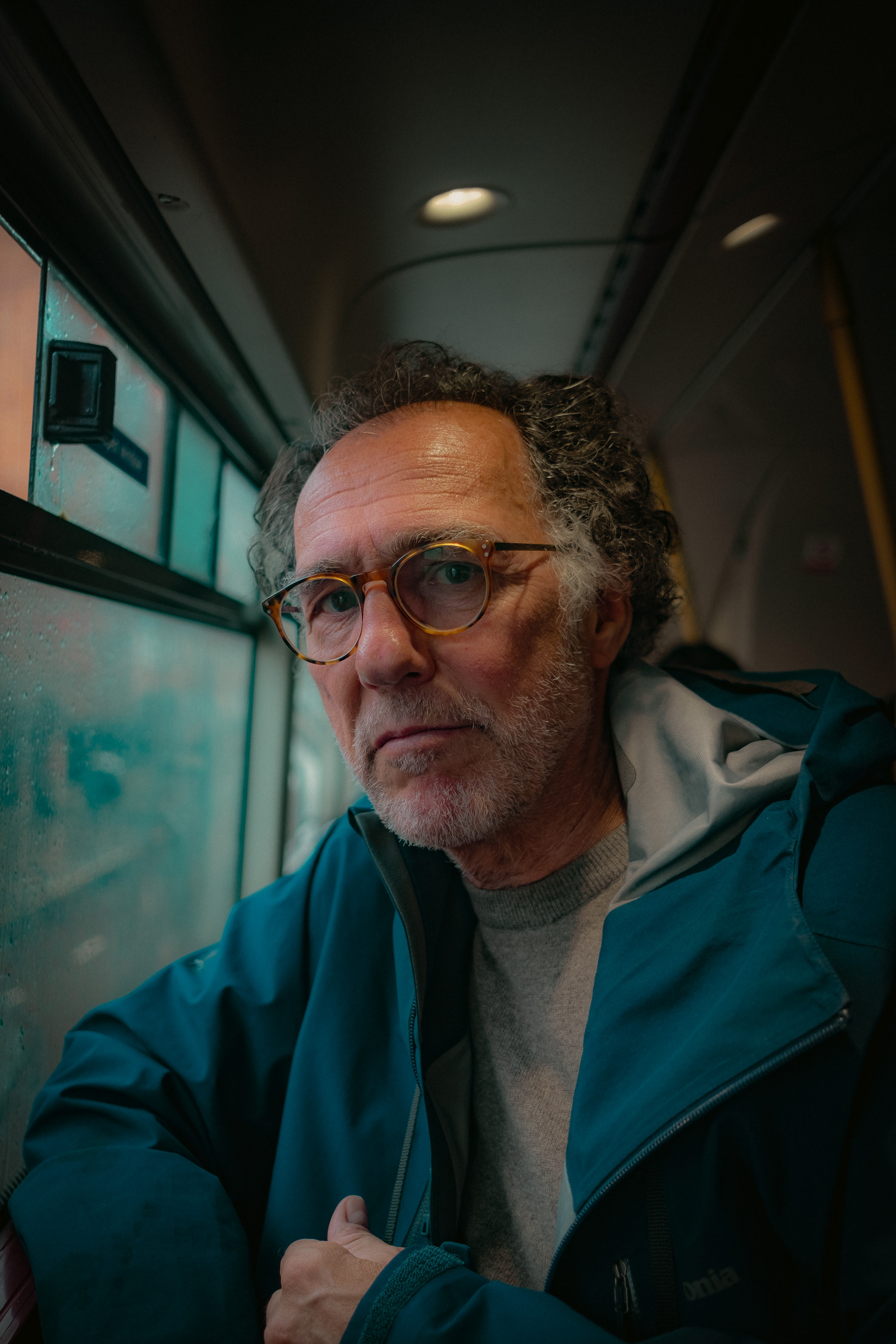 A photographer I met on a London bus