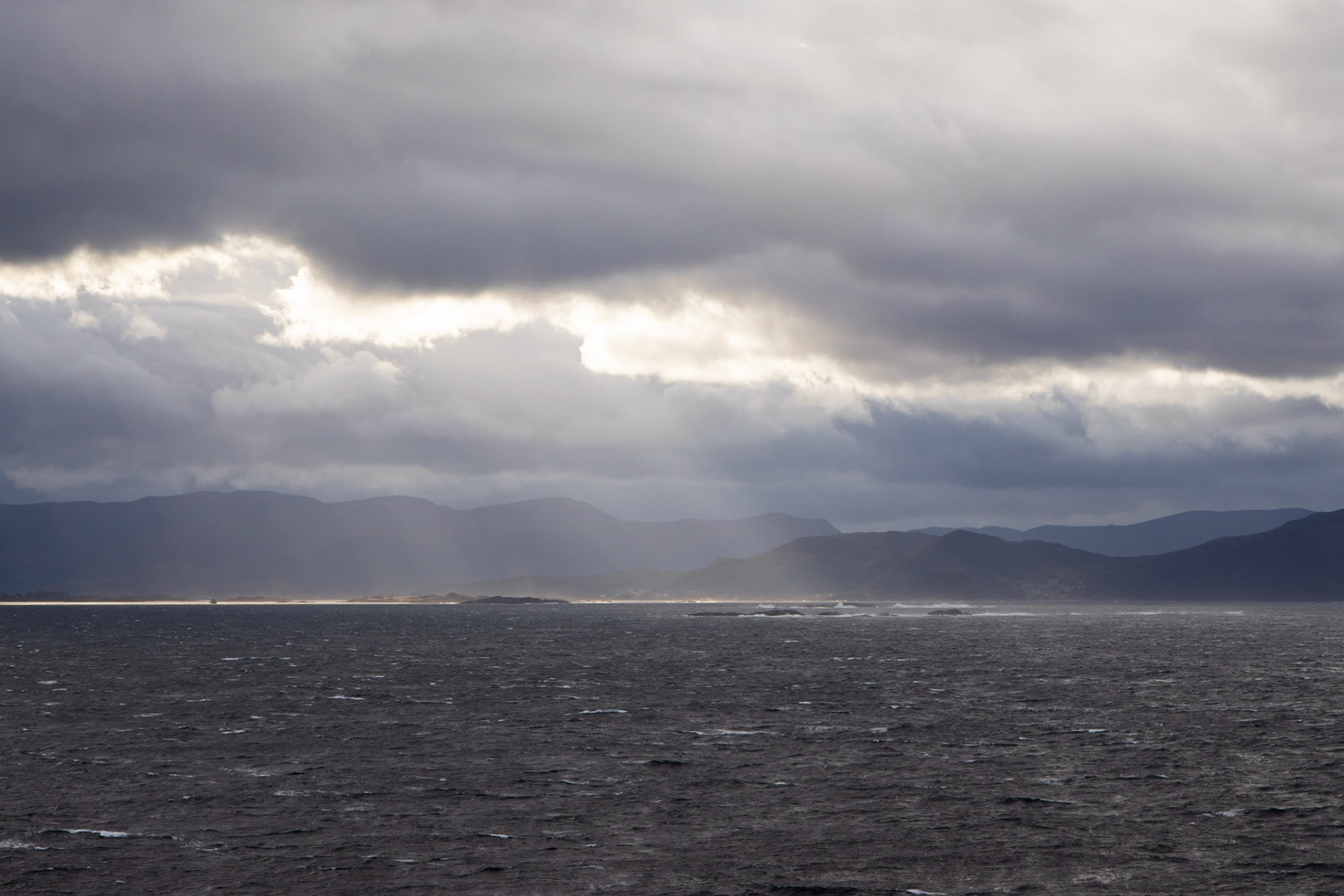 A powerful, wild force of the nature sculpturing the land. And the people. Wind, heavy rain and coldness. So beautiful.
