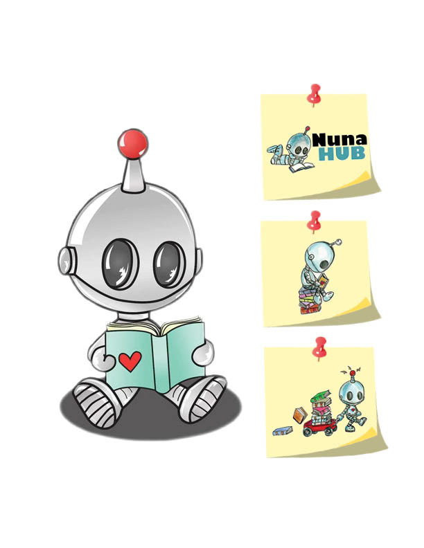 Original Character Design for Nuna Hub