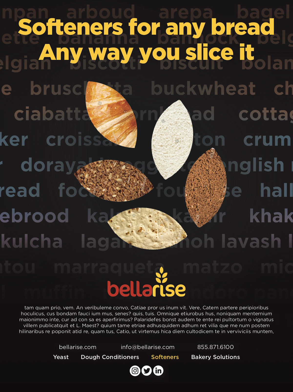 Bellarise Original Tagline and Photo Composite Softeners Ad 1