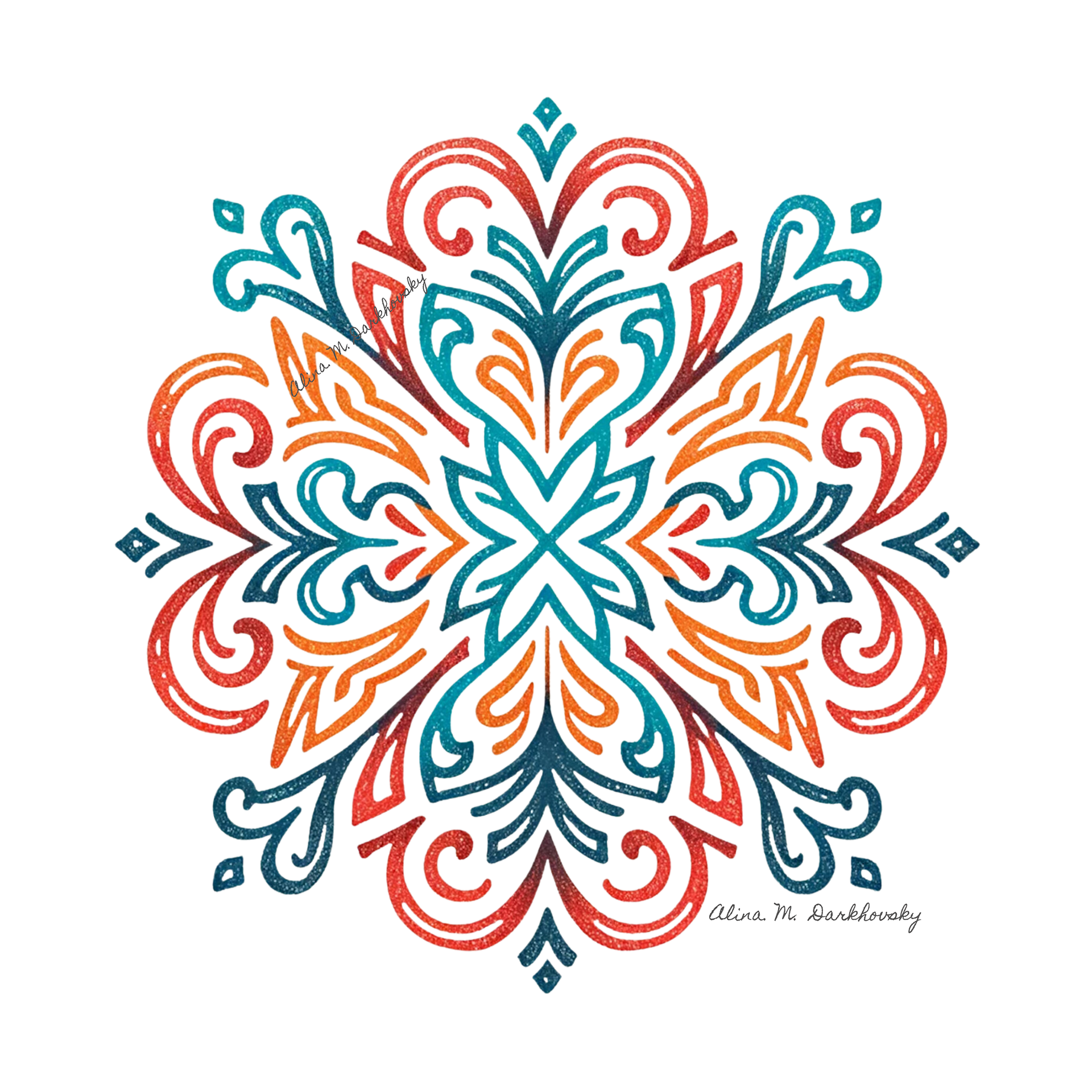 ornament, Kazakh ornament, koshkar muyyz, traditional ornament