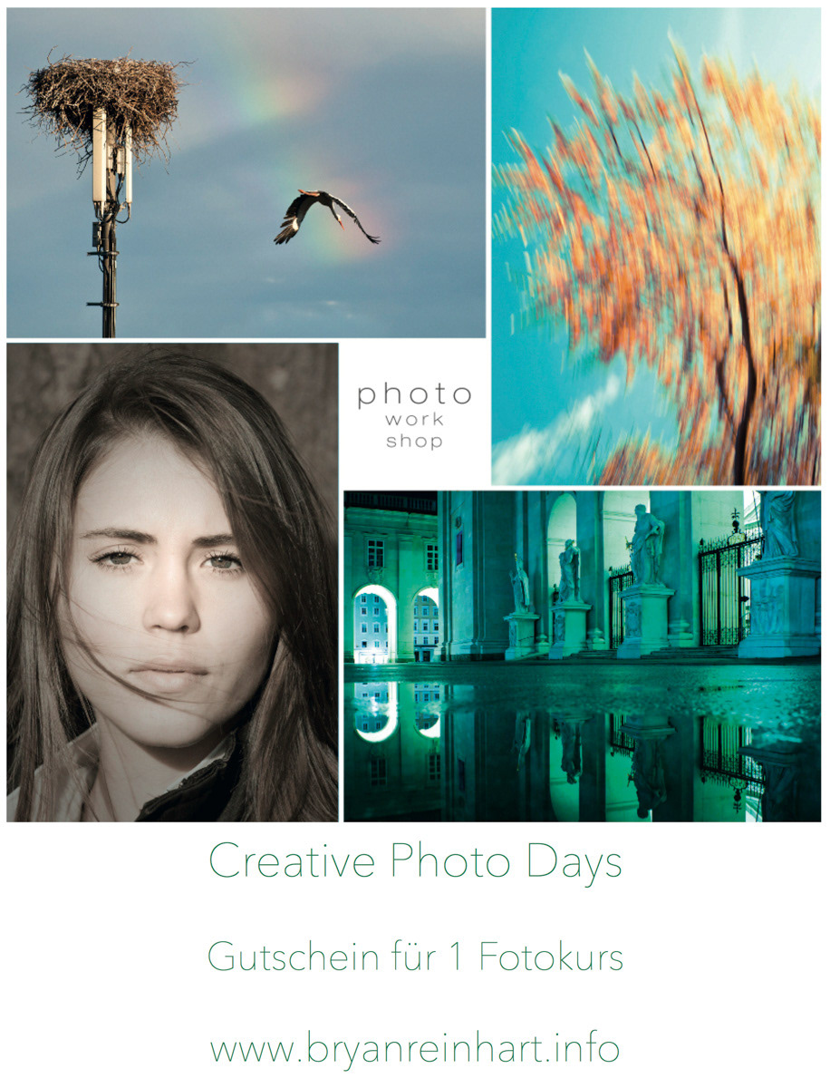 *GIVE THE GIFT OF PHOTOGRAPHY* Gutschein nur € 120.