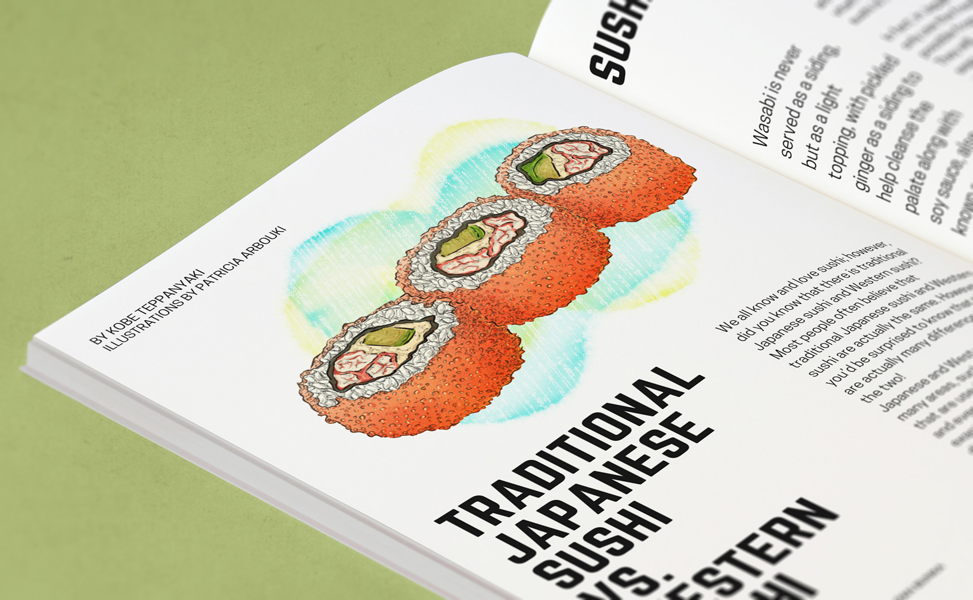 Illustrations for Japan Bunka magazine