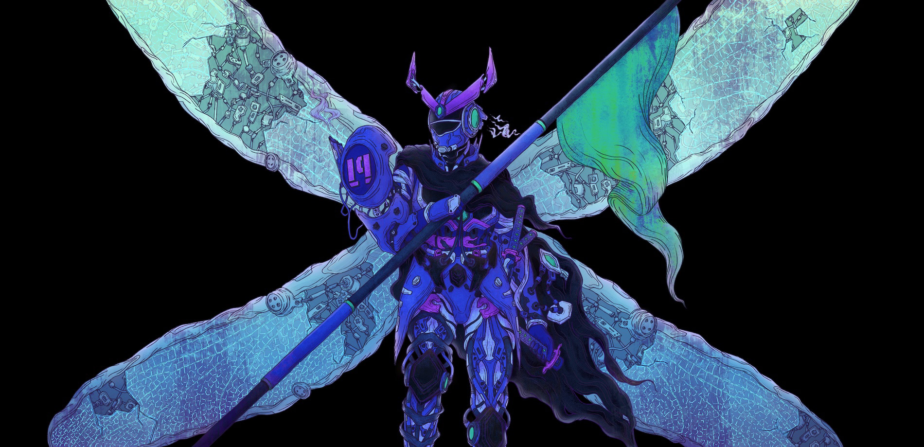 Cover illustration for Machina [Reanimation Remix], a tribute album by the Linkin Park fan community