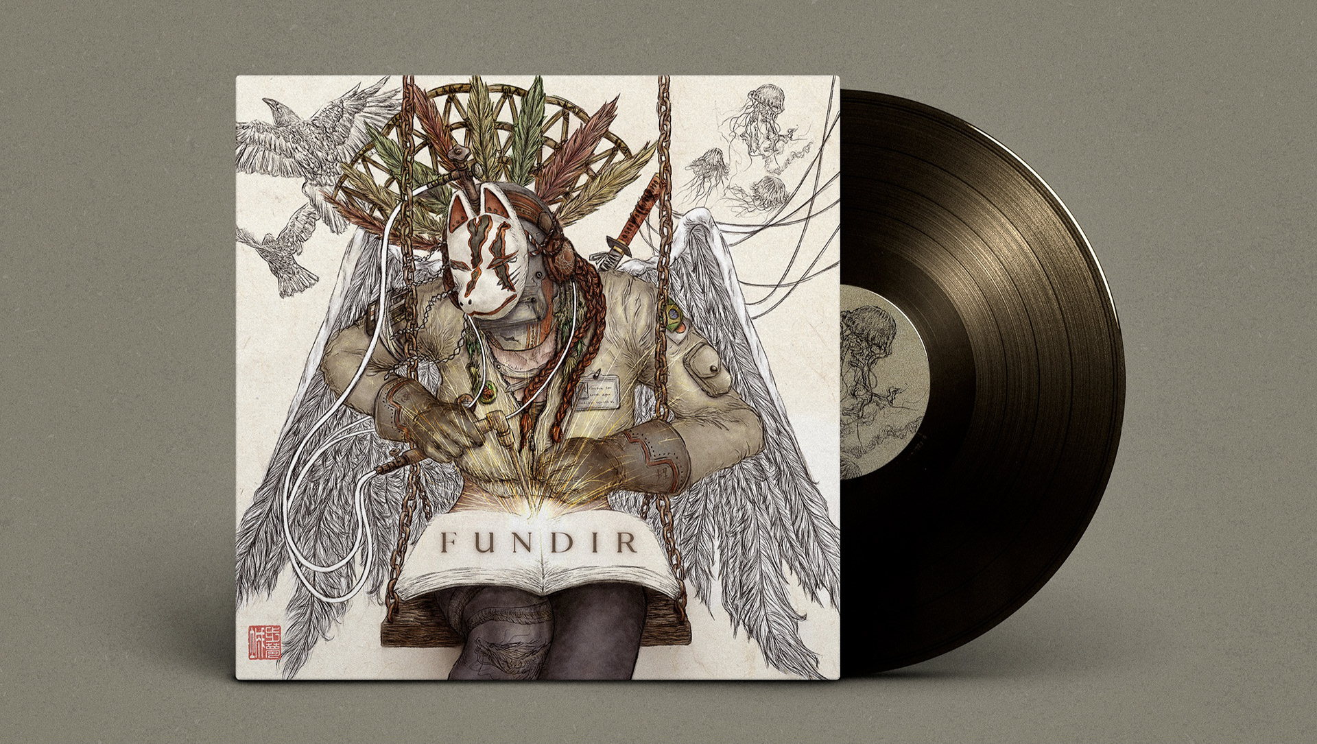 Cover illustration for the concept single by the alternative rock band FUNDIR