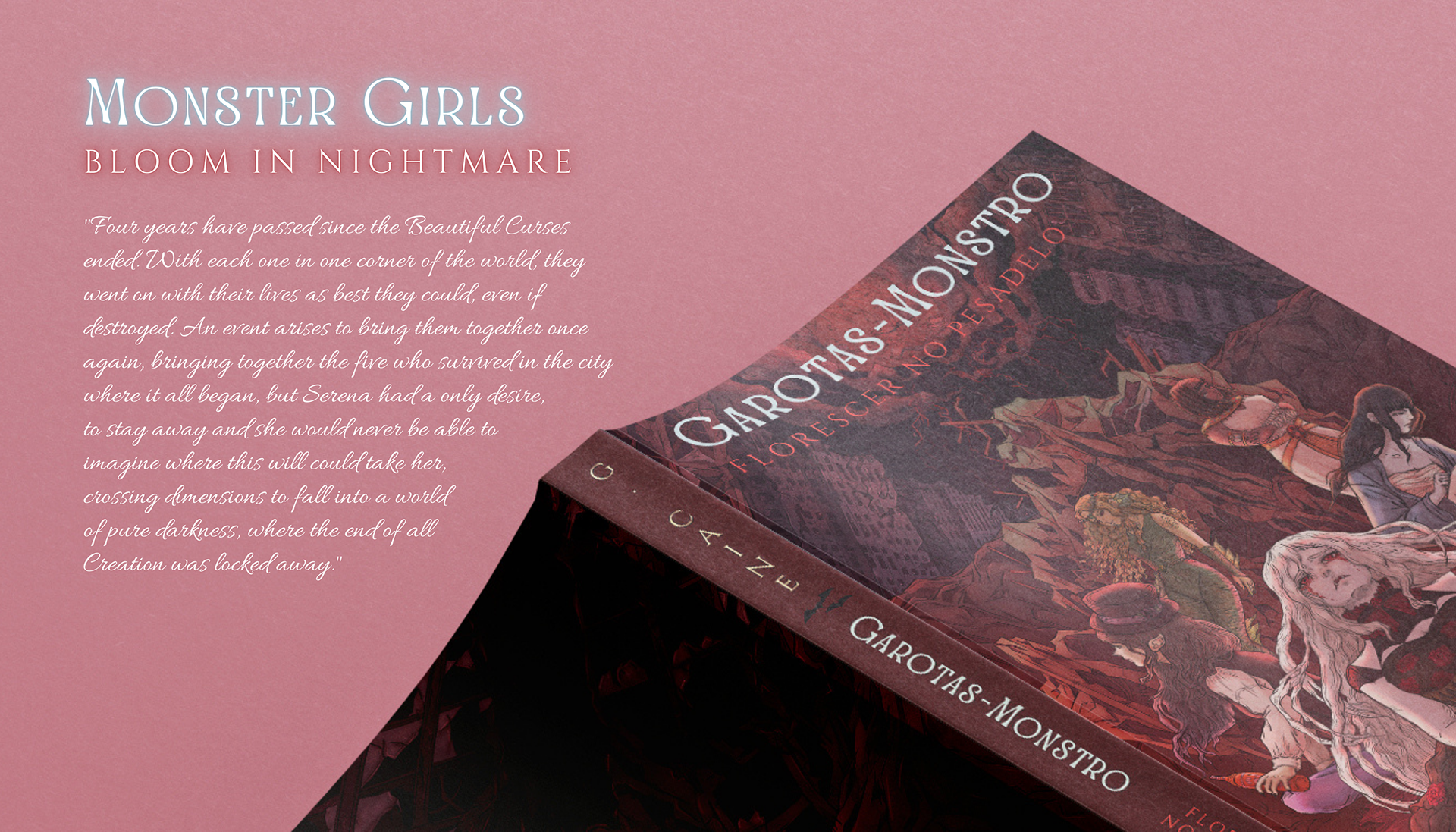 Book cover Garotas-Monstro Florescer no Pesadelo