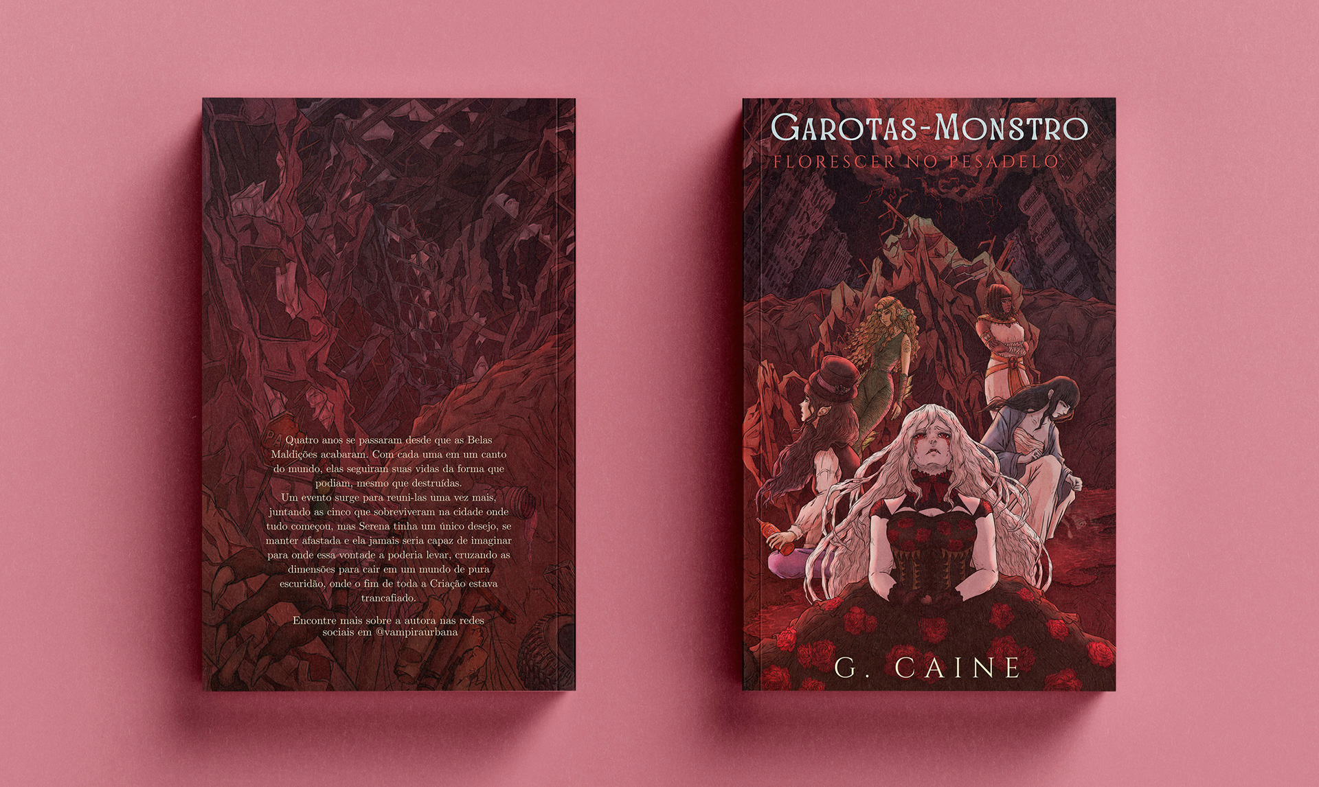 Book cover Garotas-Monstro Florescer no Pesadelo
