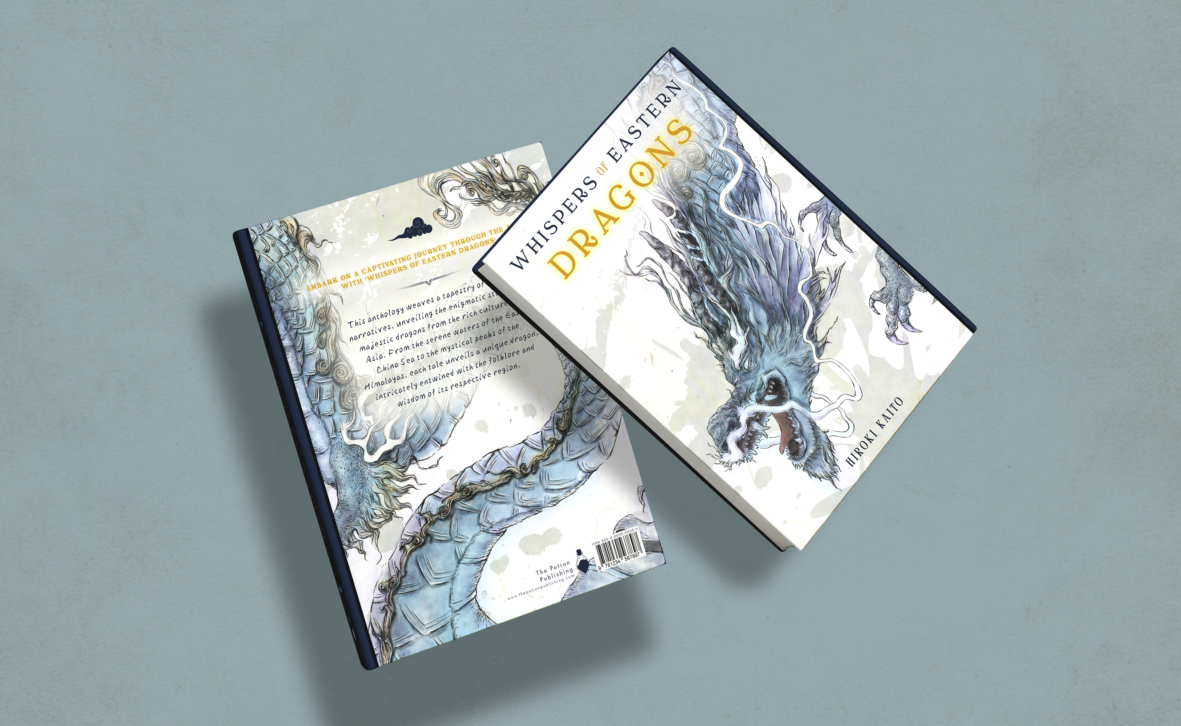 Cover illustration for the book Whispers Of Eastern Dragons
