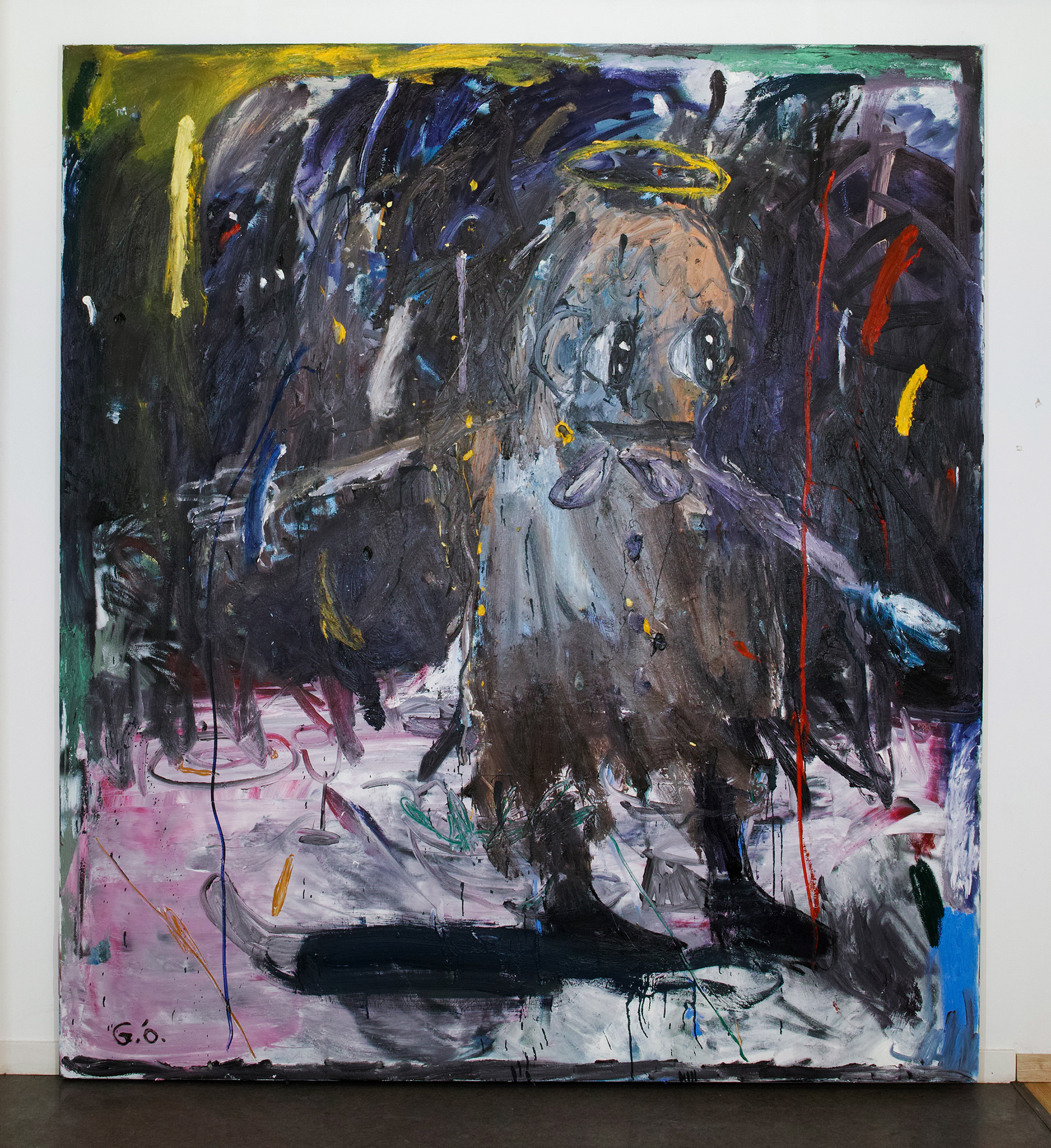 Fairytale Love Story 220x195cm, oil on canvas, 2021