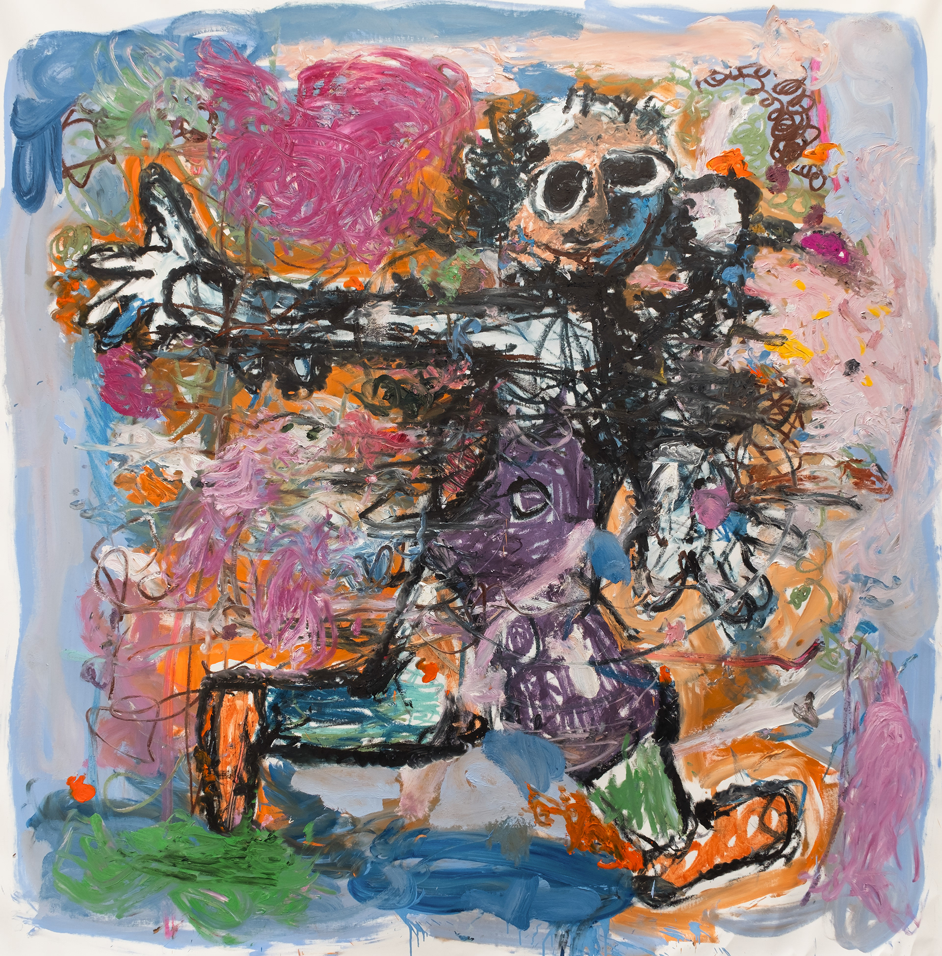 The President That Tried To Purchase the Weather, 200 x 210 Cm , Oil on canvas, 2026