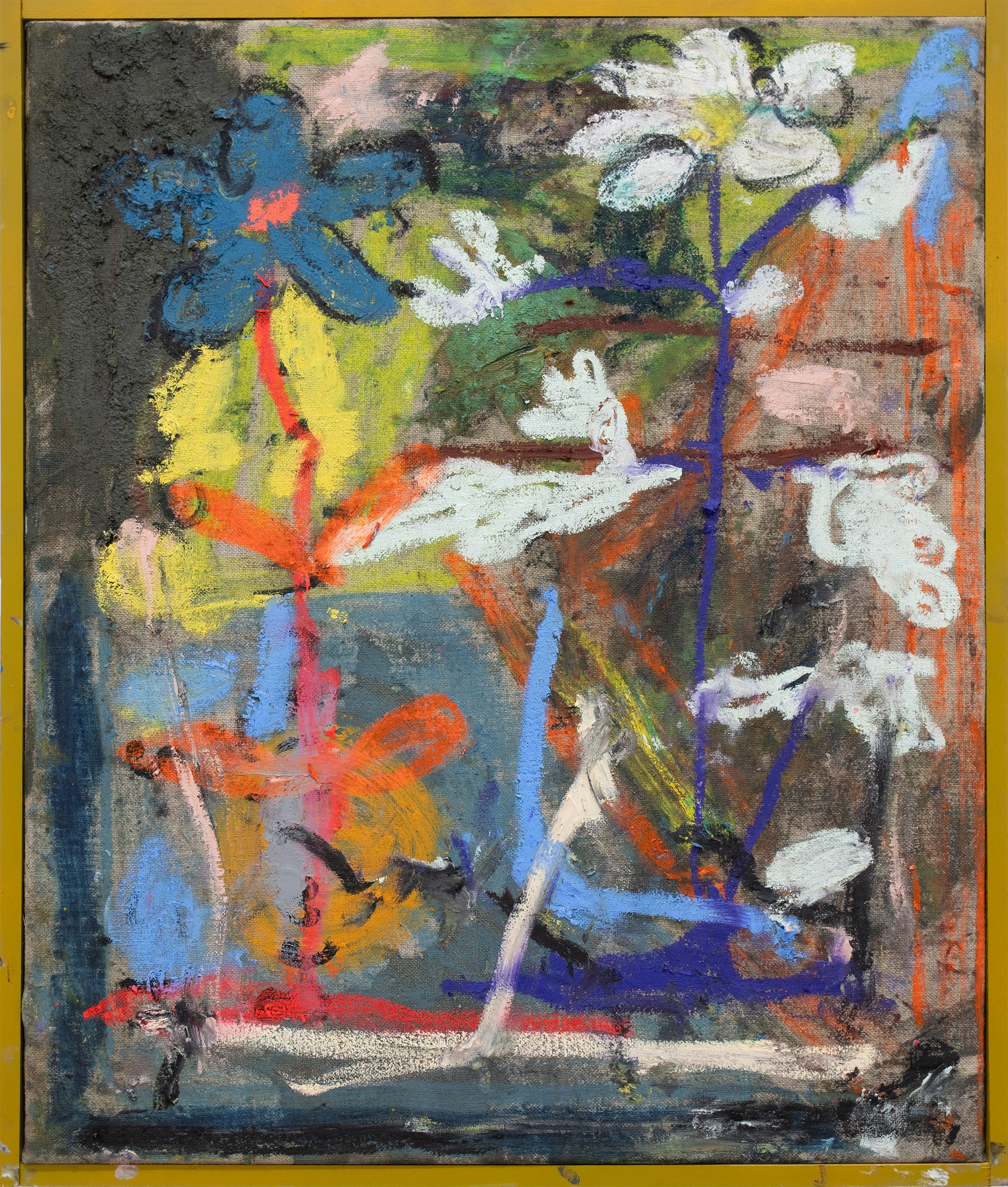 Unexpected Blossoms, 2024 Oil on linen