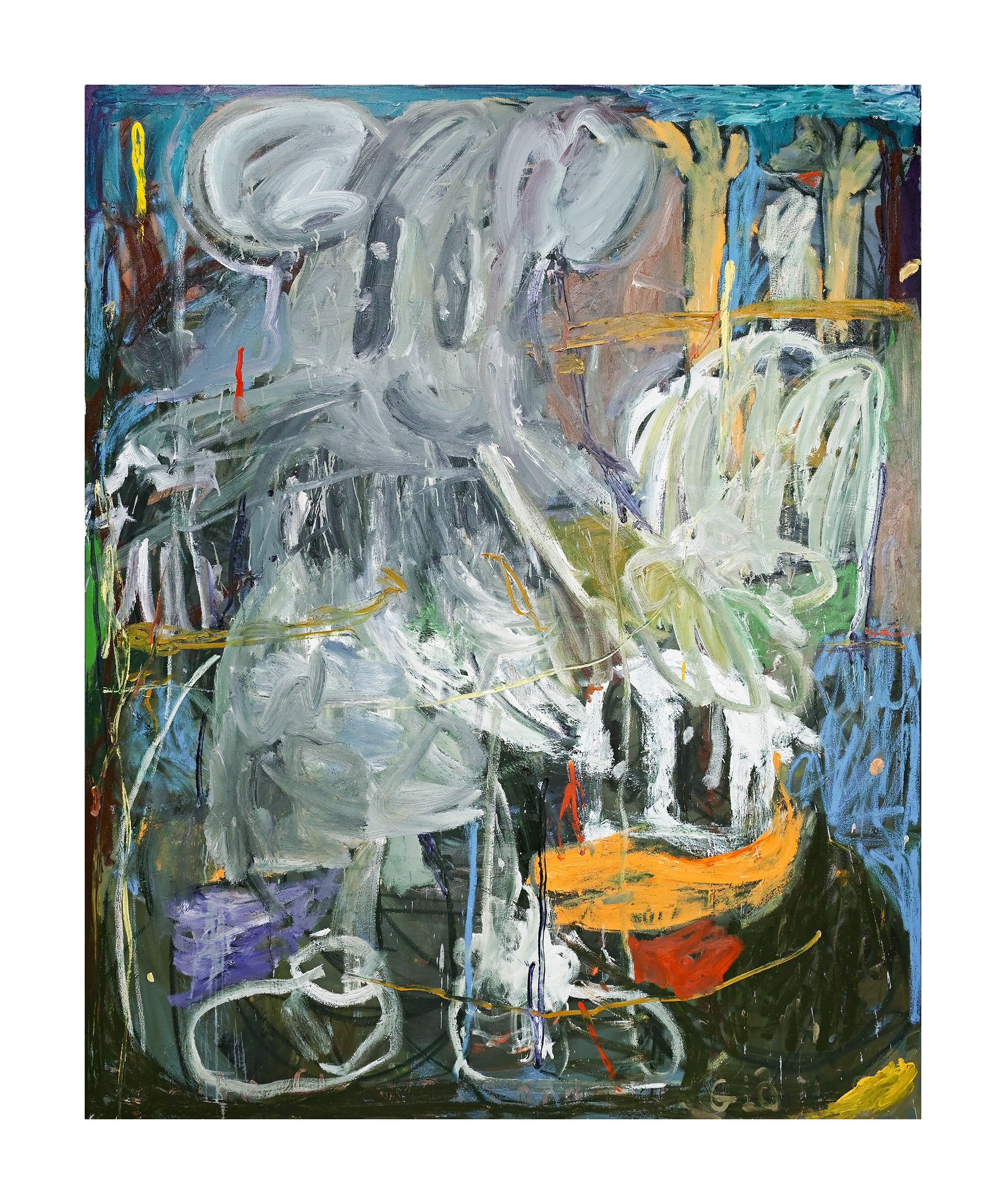 Romeo and Julia, 220x190cm, oil on canvas, 2022