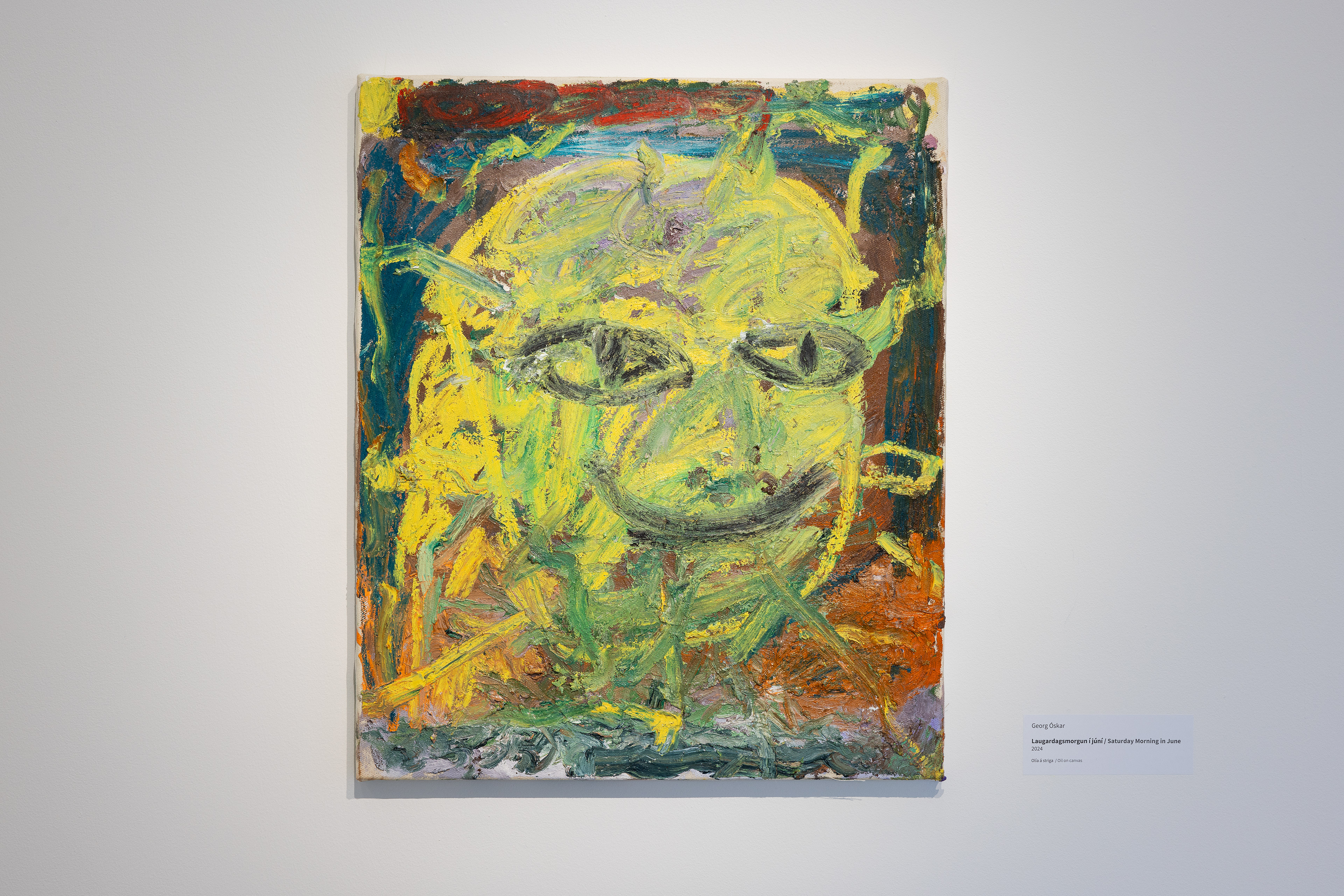 Sunday morning, 60 x 50cm, oil on canvas, 2024