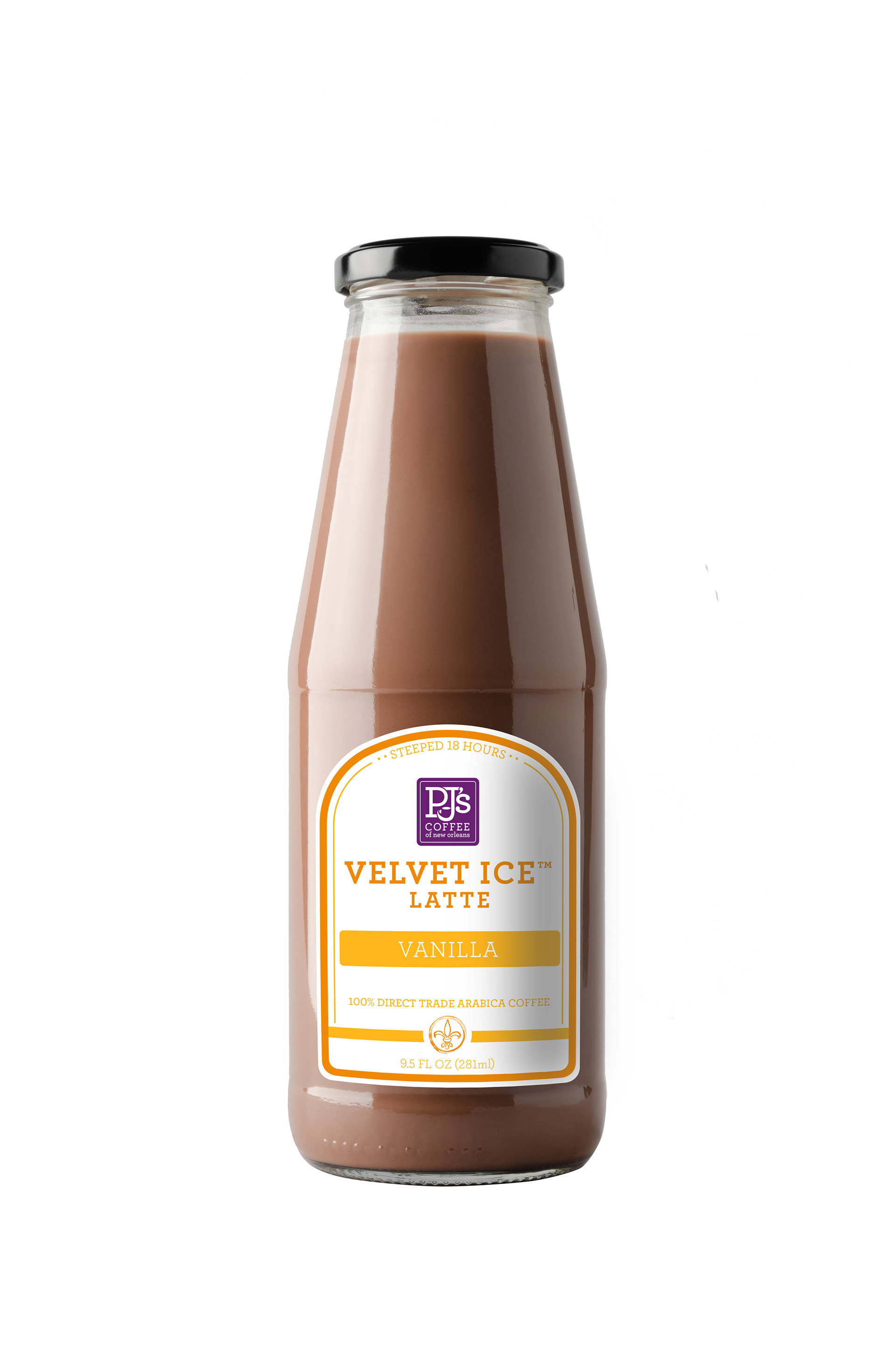 Velvet Ice Latte Label