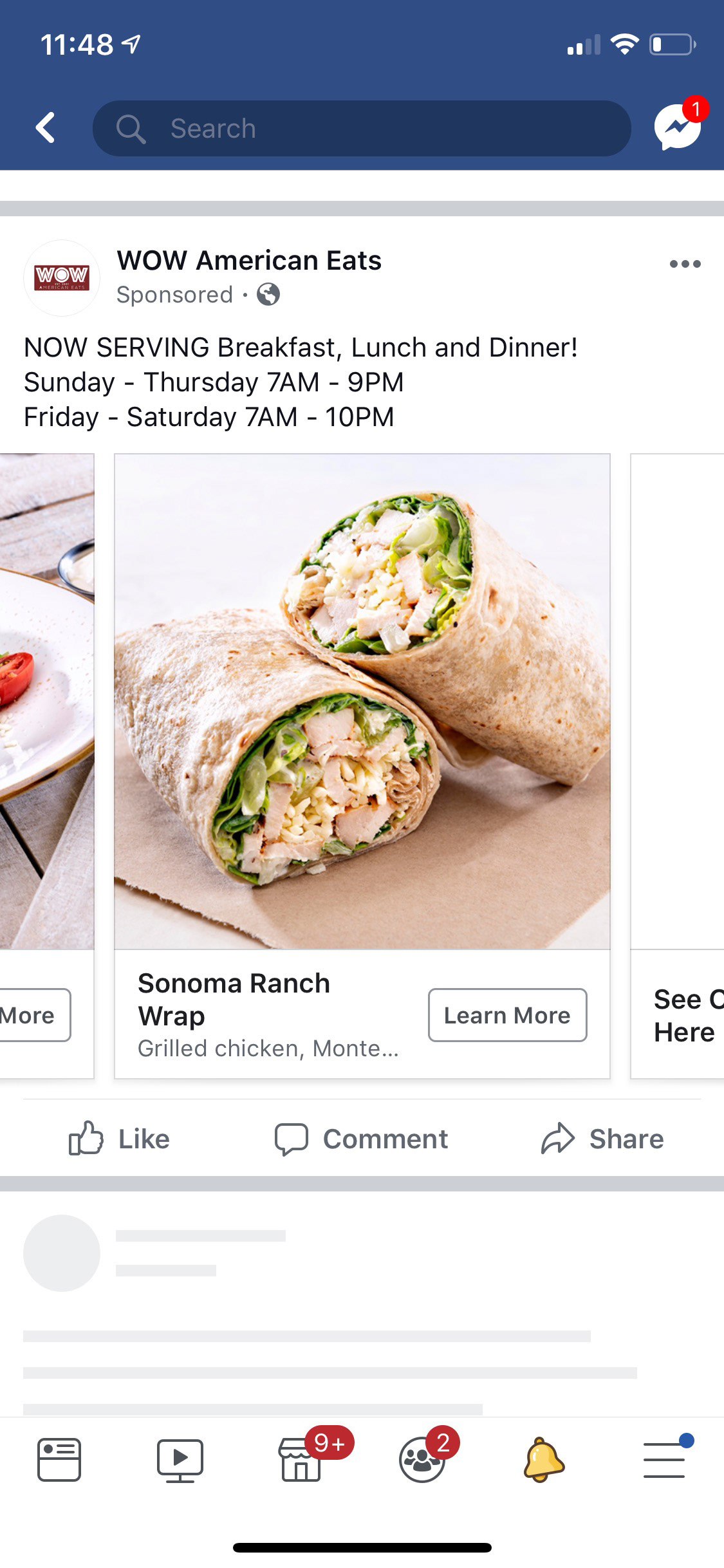 FB Carousel AD