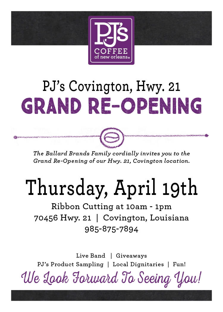 Grand Opening Invitation