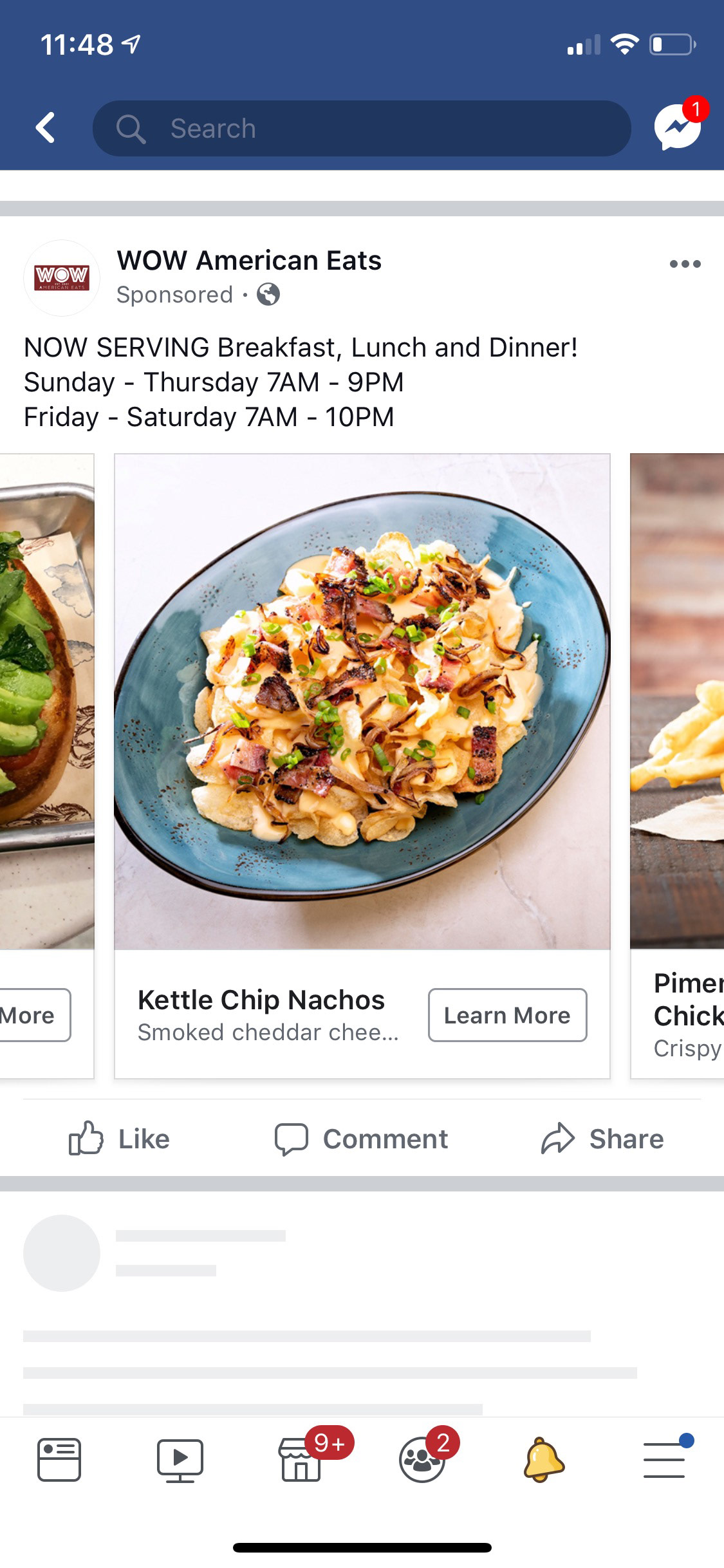 FB Carousel AD