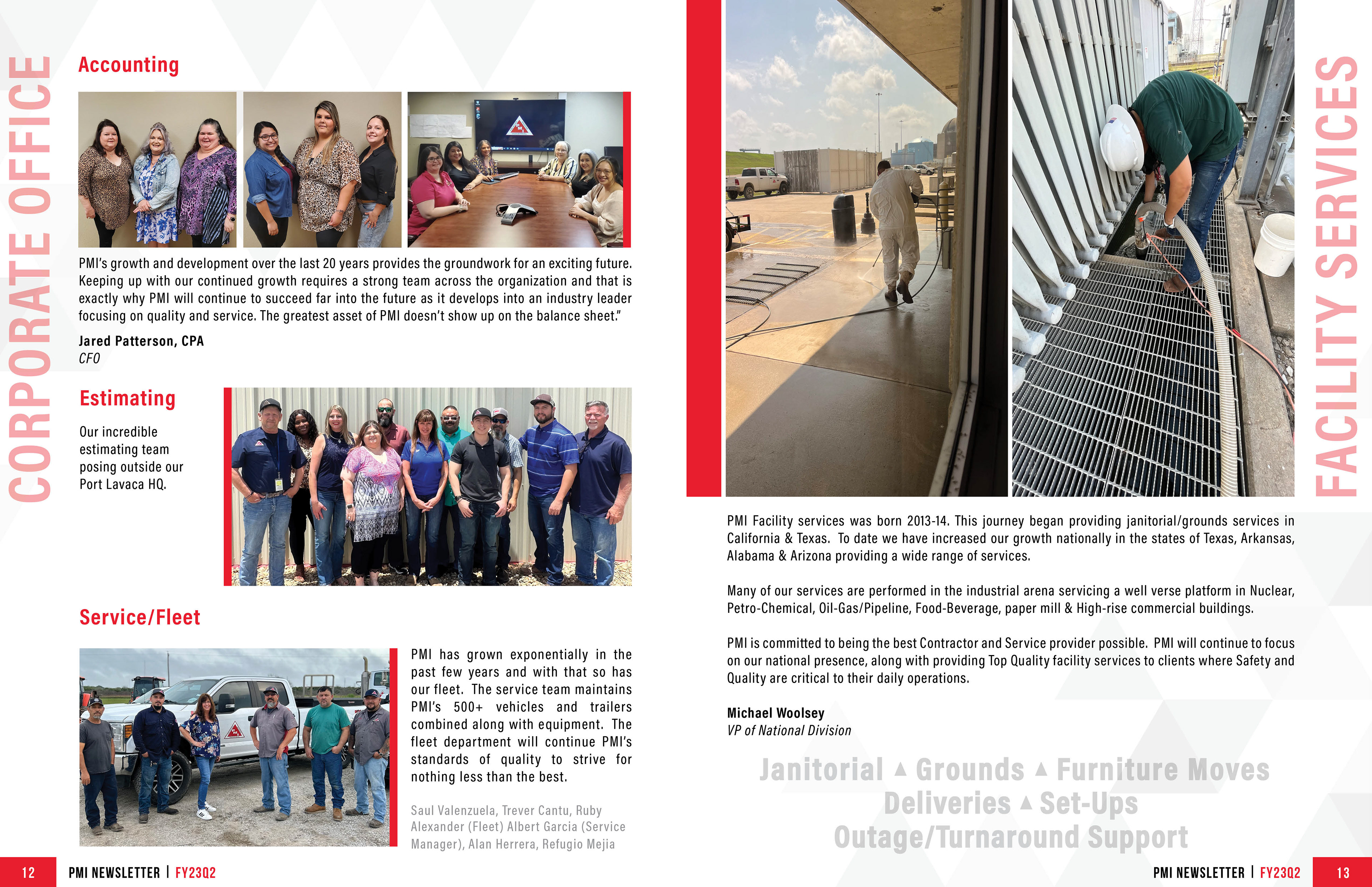 Newsletter Inside Spread